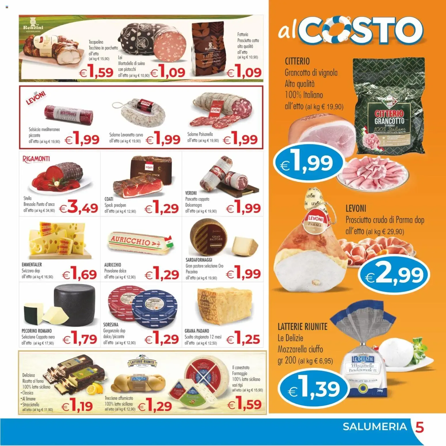 Mersi Supermercati al COSTO da 29 luglio a 11 agosto di 2026 - Pagina del volantino 5