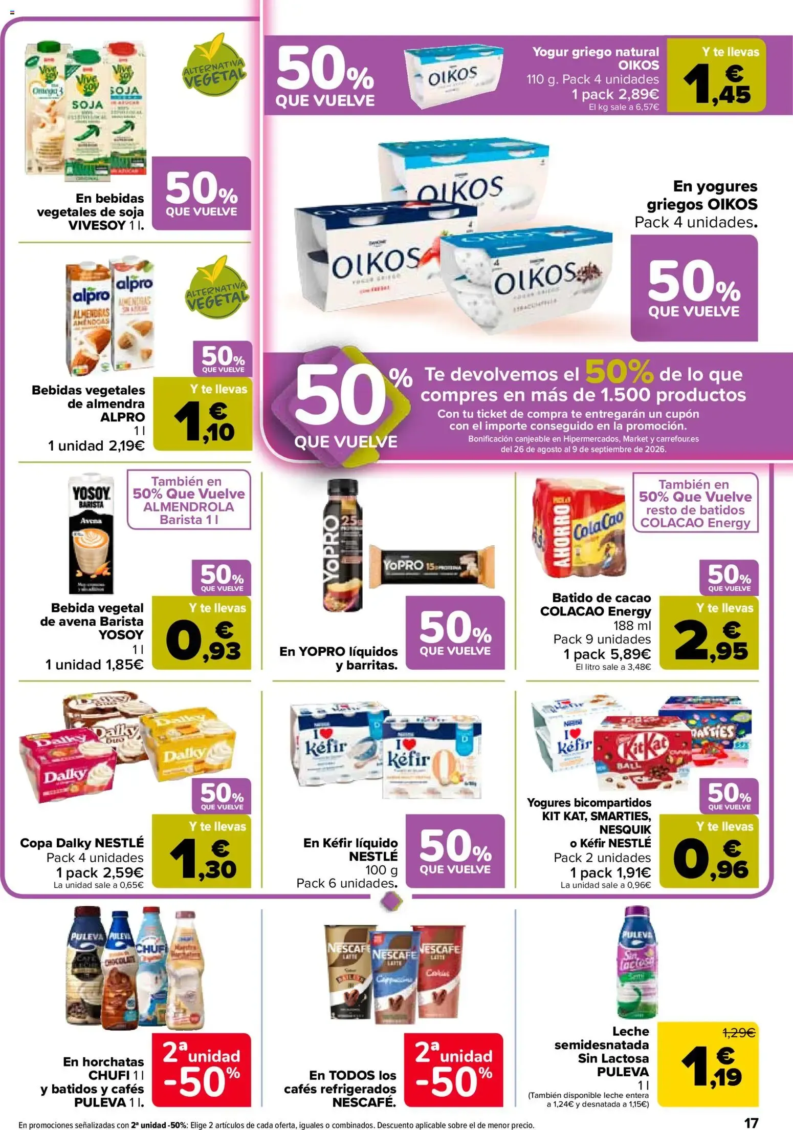 Catálogo de Carrefour folleto del 11/08/2026 | Catálogo 11 de agosto al 25 de agosto 2026 - Página 17