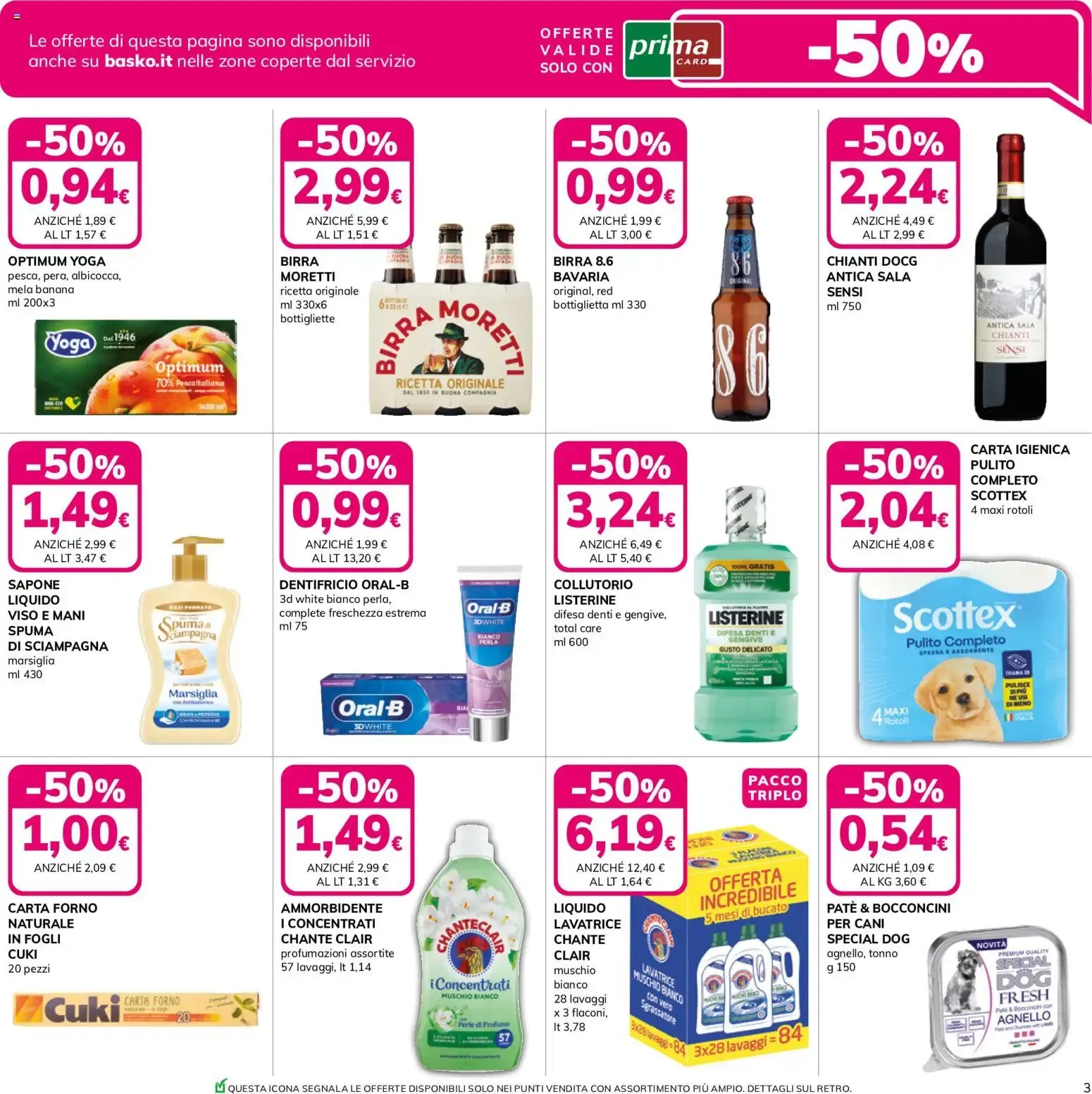 Nuovo Basko volantino dal 28/07/2026 > offerte anteprima 🛍️ da 28 luglio a 10 agosto di 2026 - Pagina del volantino 3