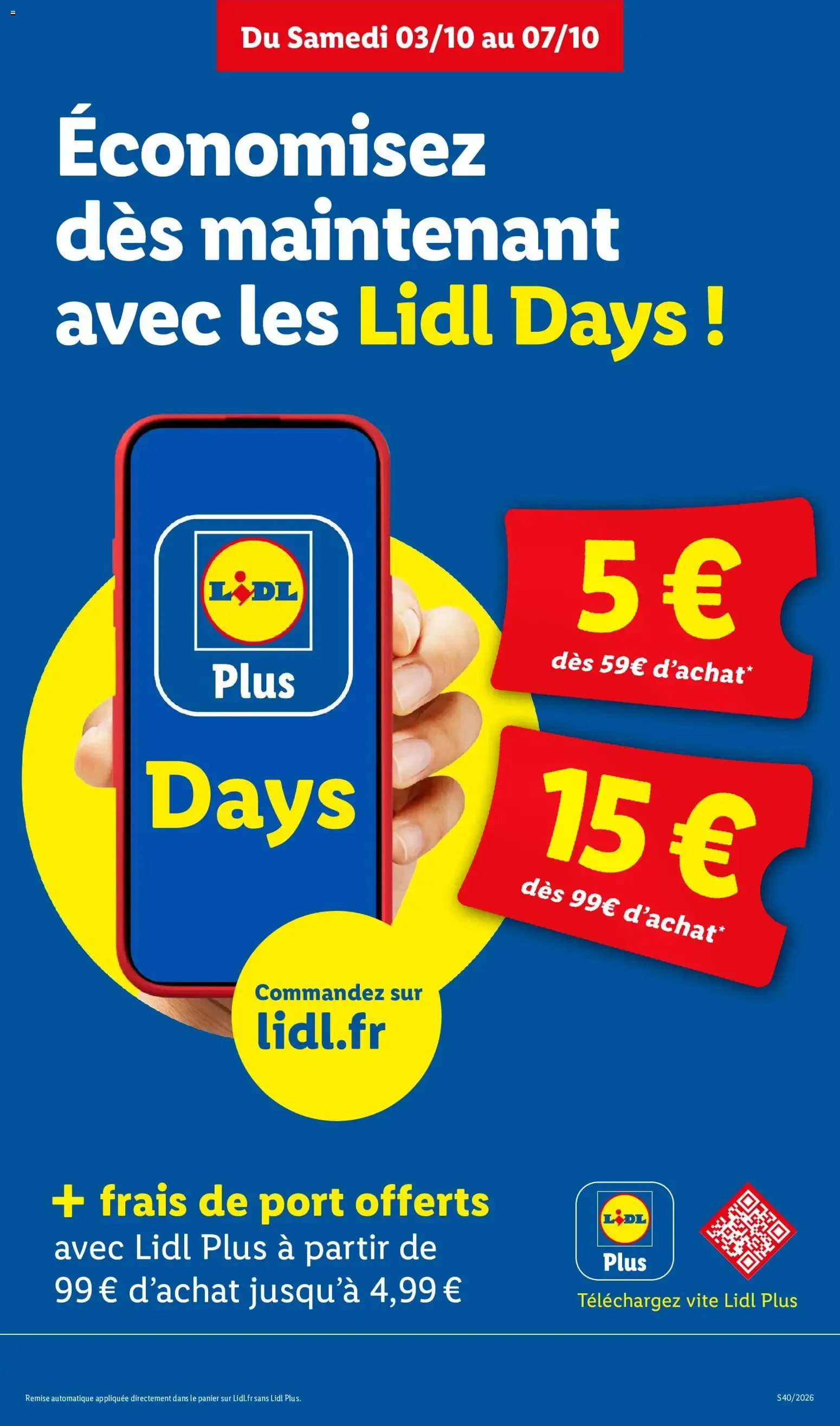 Catalogue LIDL du 28/09/2026 | Promo prospectus en ligne du 28 septembre au 1 octobre 2026 - Catalogue page 15