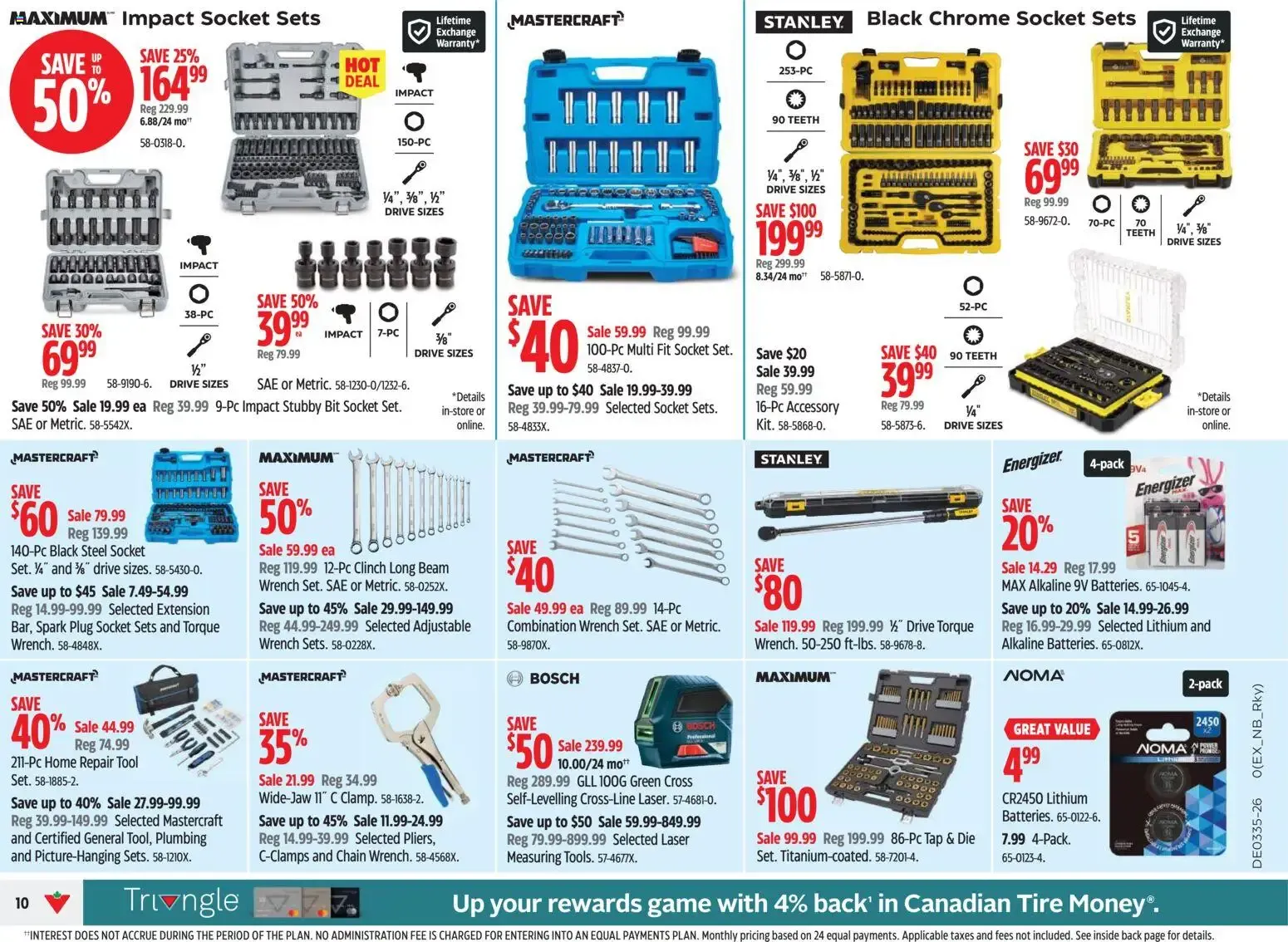 Canadian Tire weekly flyer from Aug 27, 2026 > weekly specials & deals from August 27 to September 2 2026 - flyer page 10