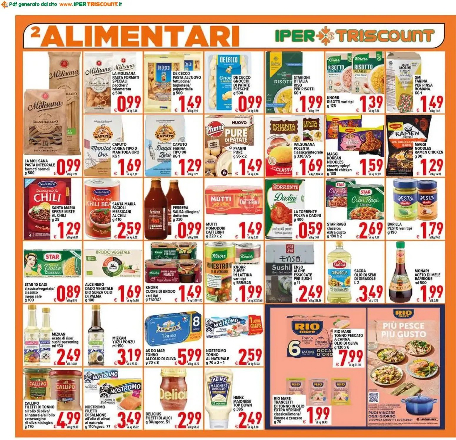 Ipertriscount volantino dal 14/10/2026 - online Offerte da 14 ottobre a 22 ottobre di 2026 - Pagina del volantino 2