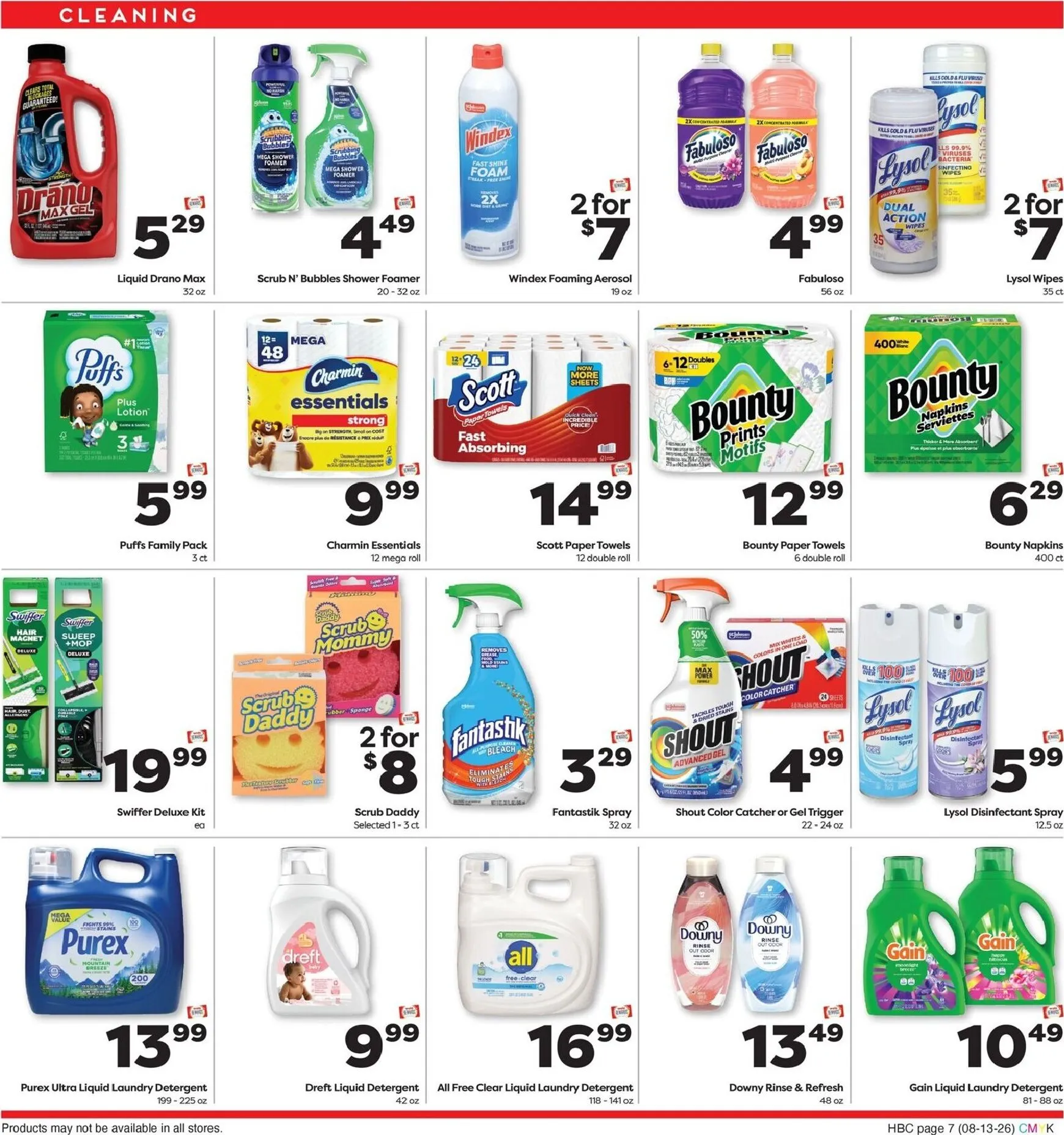 Weekly ad Current Weis Markets - Extended Savings leaflet valid from Thursday 08/13/2026 to Wednesday 09/09/2026 from August 13 to September 9 2026 - Page 7
