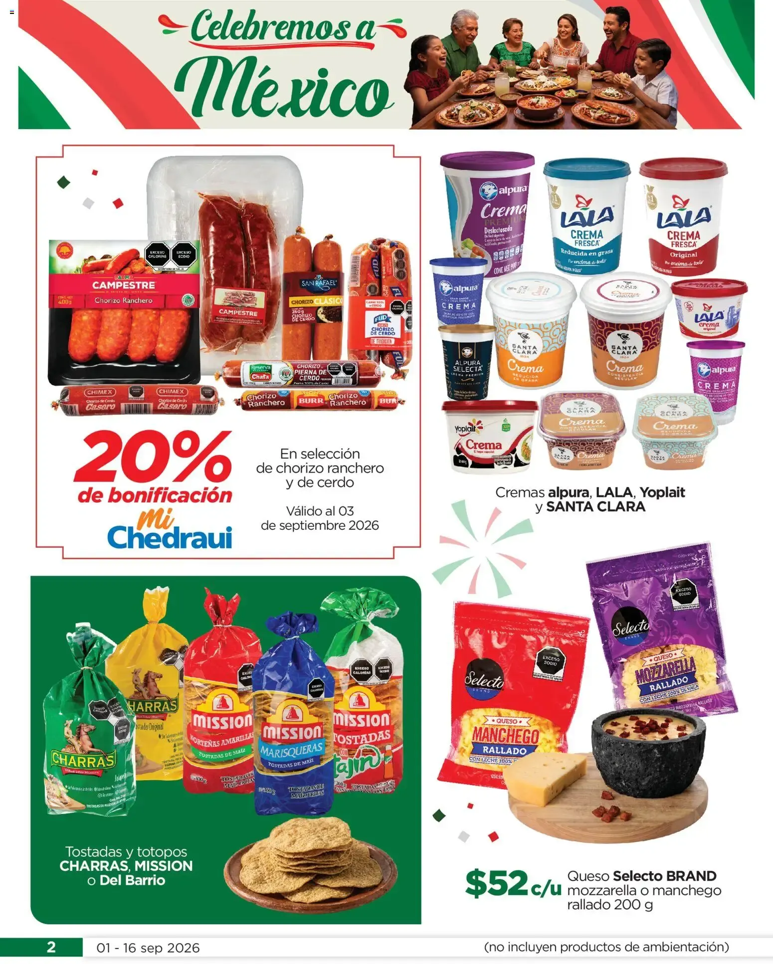 Catálogo de Celebremos a México 1 de septiembre al 16 de septiembre 2026 - Pagina 2