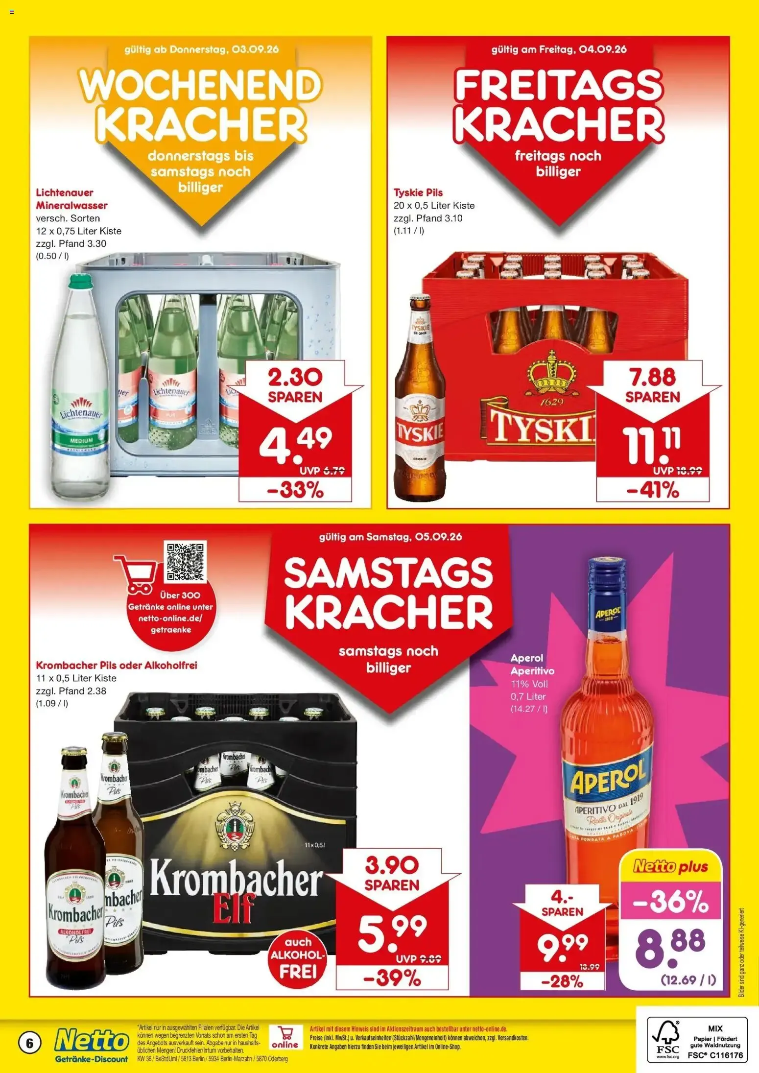 Netto Marken-Discount Prospekt Berlin (ab 31.08.2026) » Angebote von 31. August bis 5. September 2026 - Prospekt seite 6