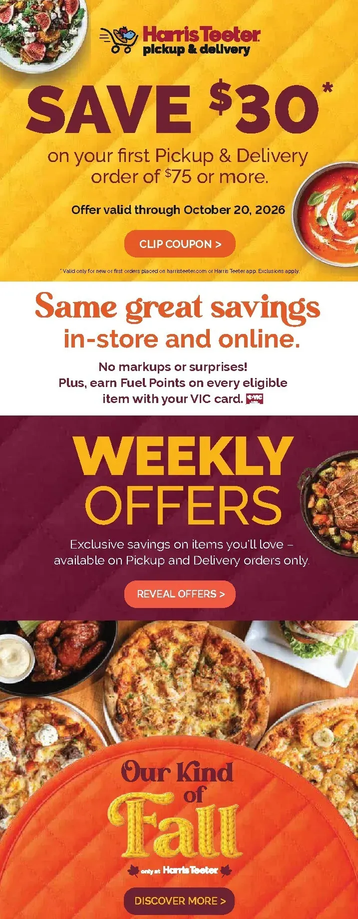 Weekly ad Harris Teeter Weekly Specials: Our Kind of Fall from October 14 to October 20 2028 - Page 4