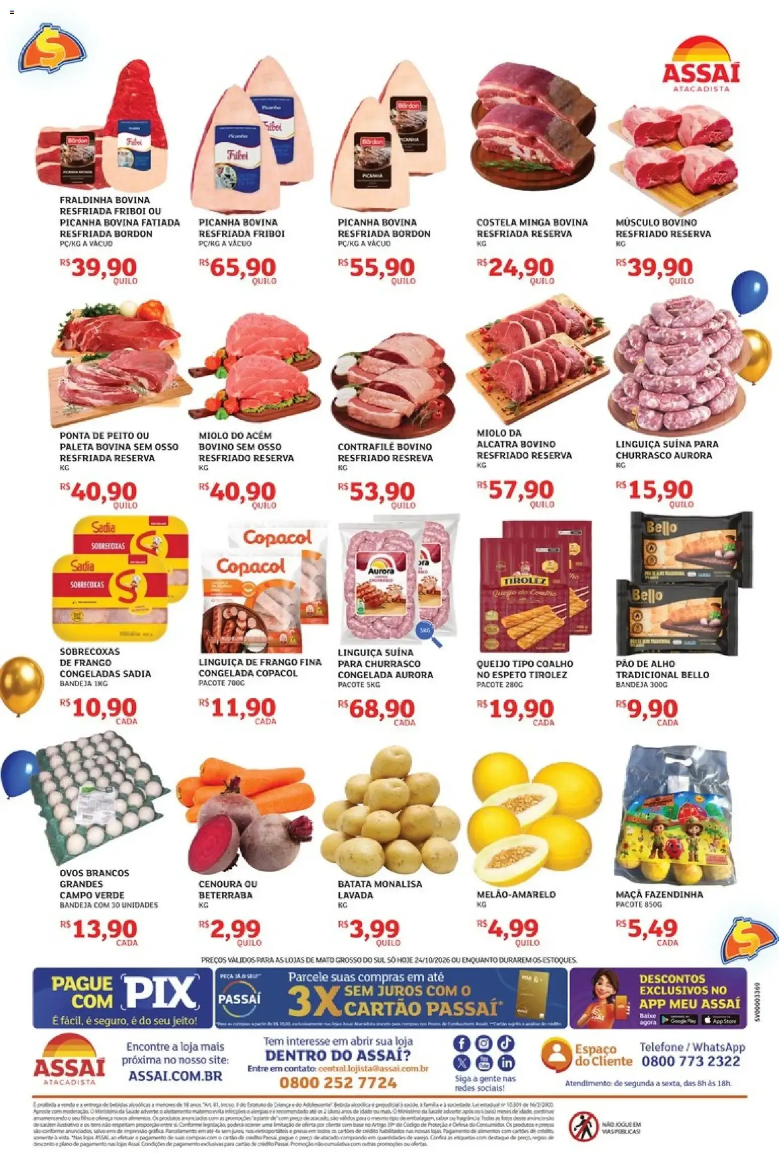 Encarte de Assaí Atacadista ofertas - MS de 24/10/2026 | Promoções Online 24 de outubro até 24 de outubro 2026 - Pagina 2
