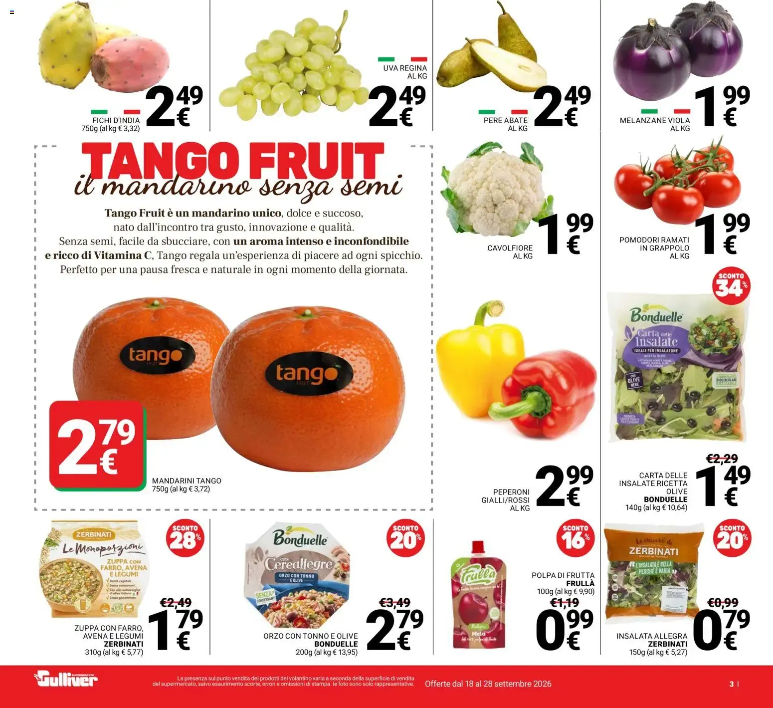 Nuovo Gulliver volantino dal 18/09/2026 > offerte anteprima 🛍️ da 18 settembre a 28 settembre di 2026 - Pagina del volantino 3