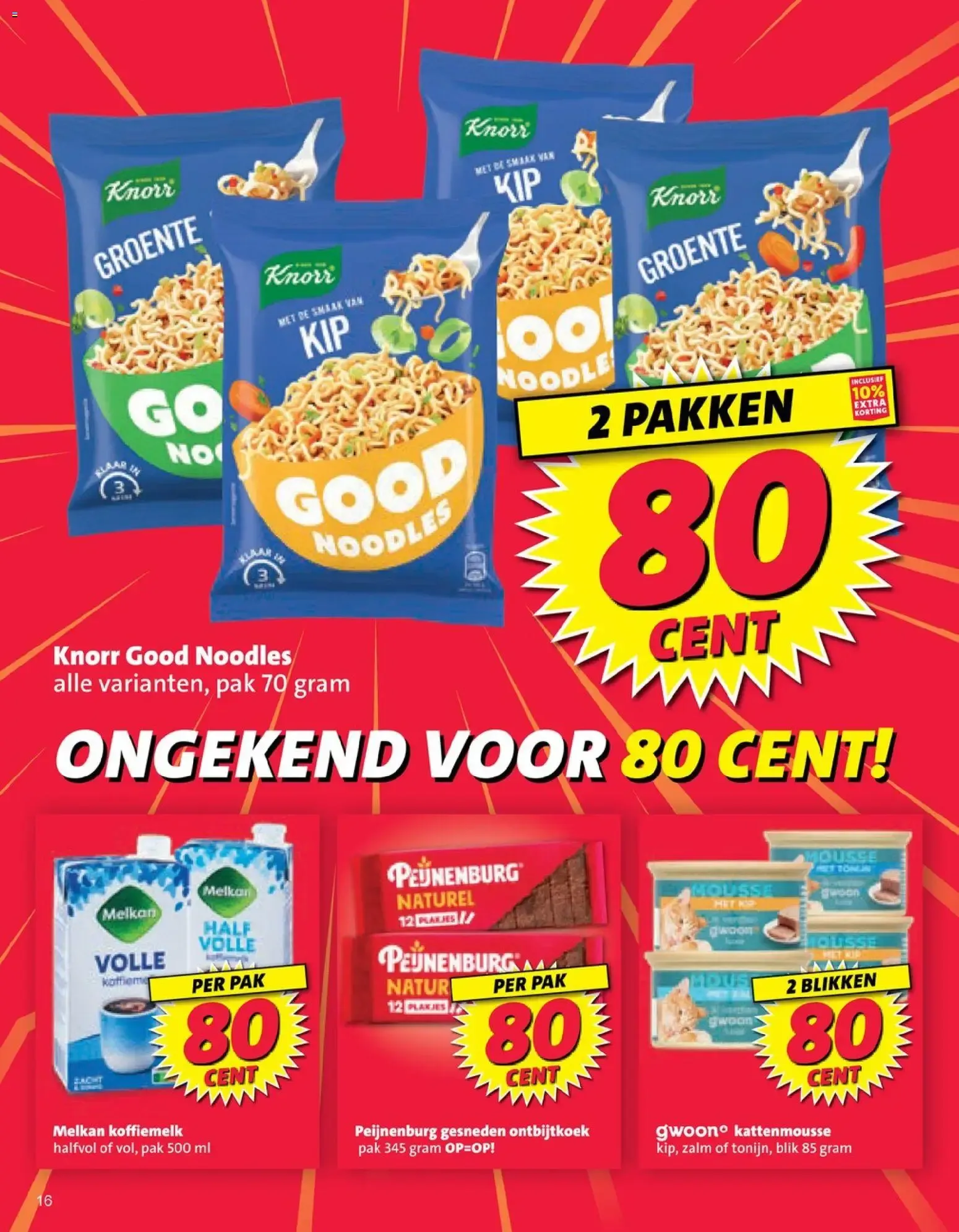 Nettorama MERKENDISCOUNT - DISCOUNT PRIJS! Budgetboodschappen nergens goedkoper! van 7 september tot 13 september 2026 - Folder pagina 16