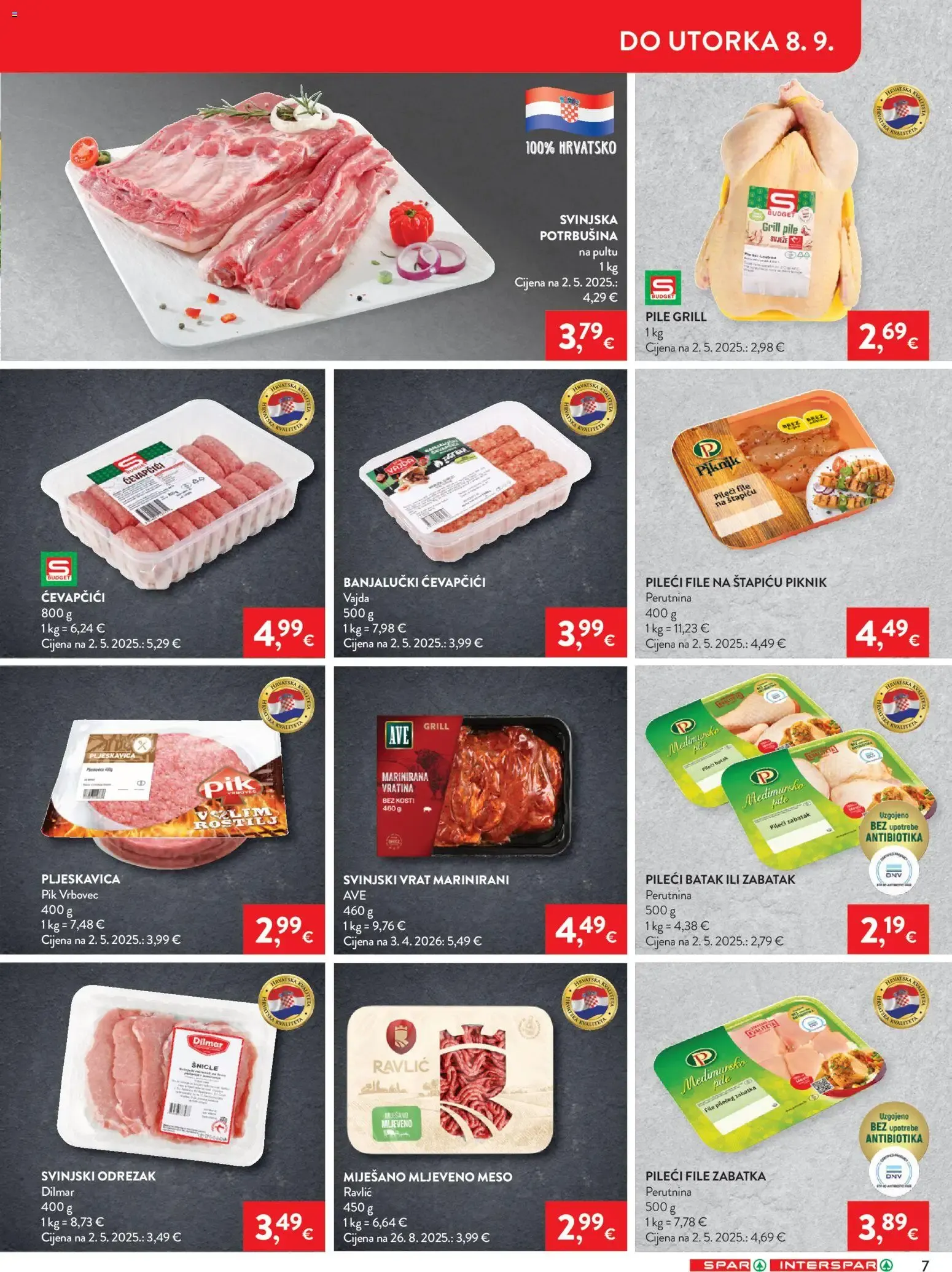 Katalog Interspar Katalog novi od 02.09.2026 na listanje > letak digitalni od 2. rujna do 8. rujna 2026. - Pregled Stranica 9