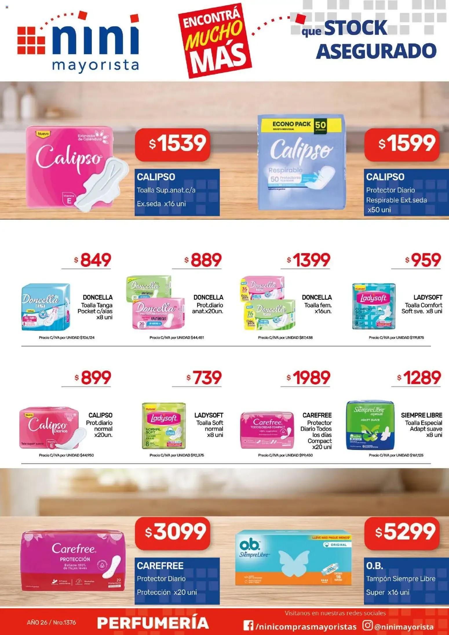 Ofertas de NINI Mayorista catálogo del 07/09/2026 - 13/09/2026 7 de septiembre al 13 de septiembre 2026 - Página 8 del catálogo