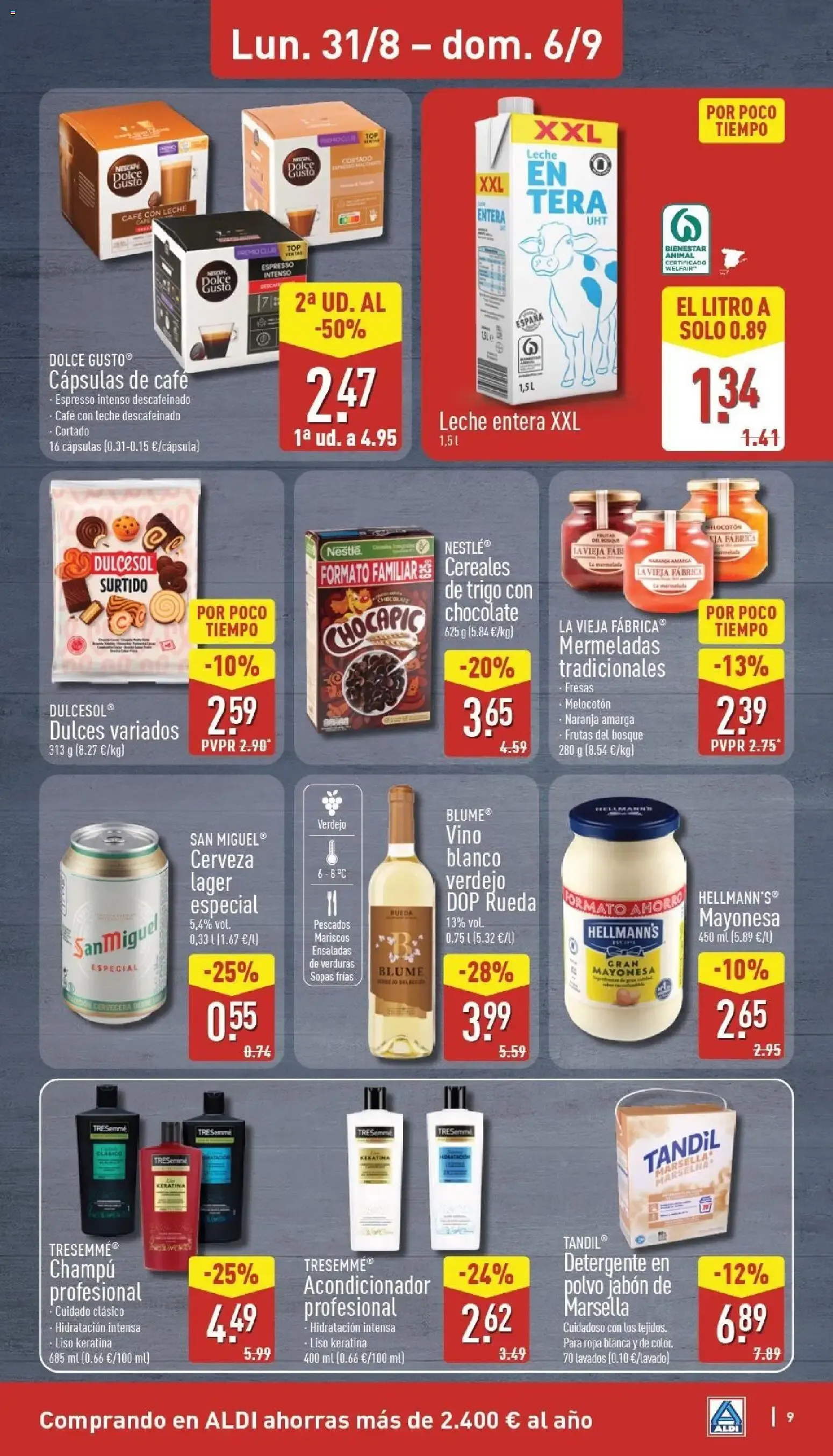 Catálogo de Aldi folleto Península del 31/08/2026 | Catálogo 31 de agosto al 6 de septiembre 2026 - Página 8