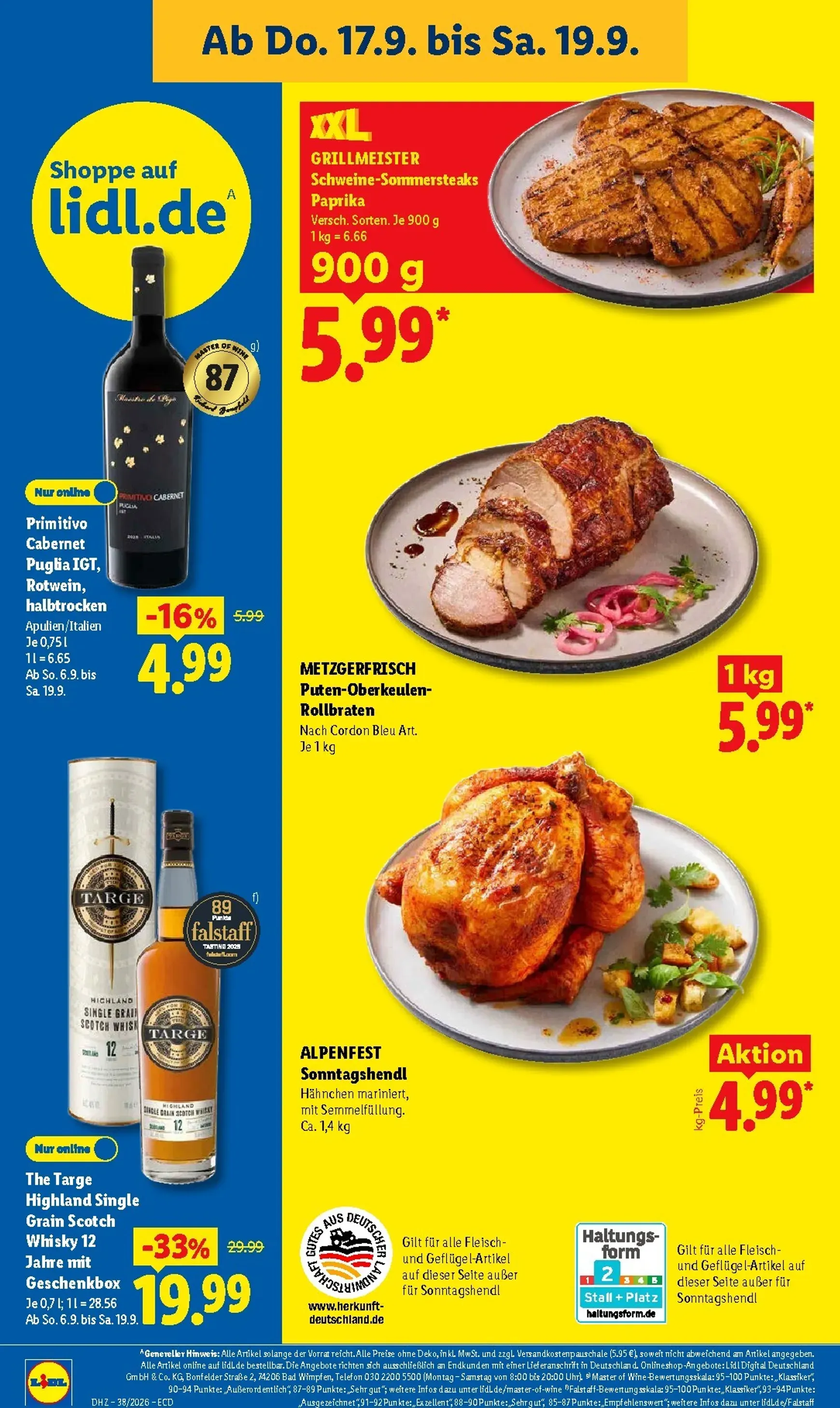 Lidl Prospekt - Ofertas del 14 al 19 de Septiembre von 14. September bis 19. September 2026 - Prospekt seite 57