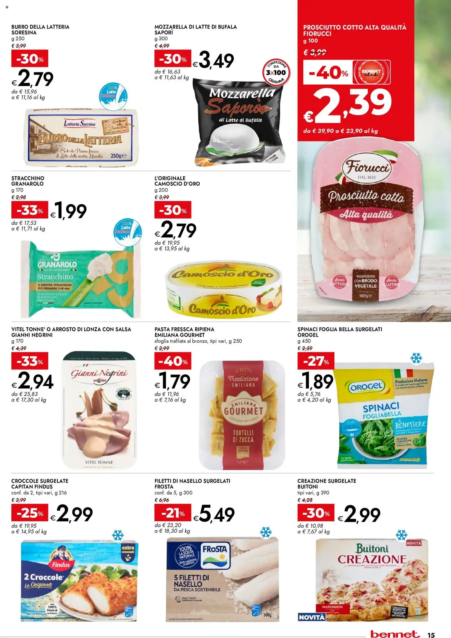 Nuovo bennet volantino Cioccolato che bontà dal 29/10/2026 > offerte anteprima 🛍️ da 29 ottobre a 11 novembre di 2026 - Pagina del volantino 15