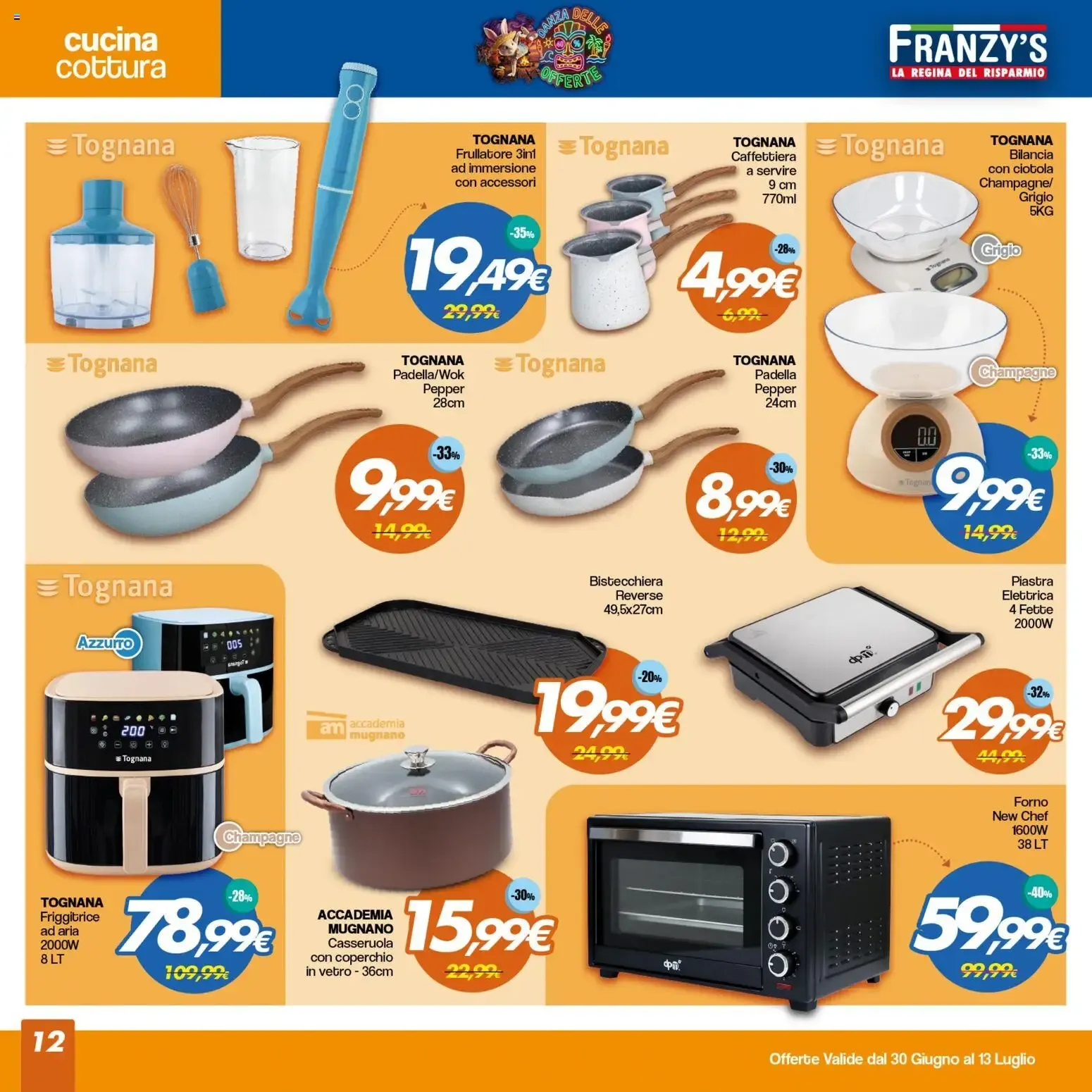 Franzy's - La Regina del Risparmio da 30 giugno a 13 luglio di 2026 - Pagina del volantino 12