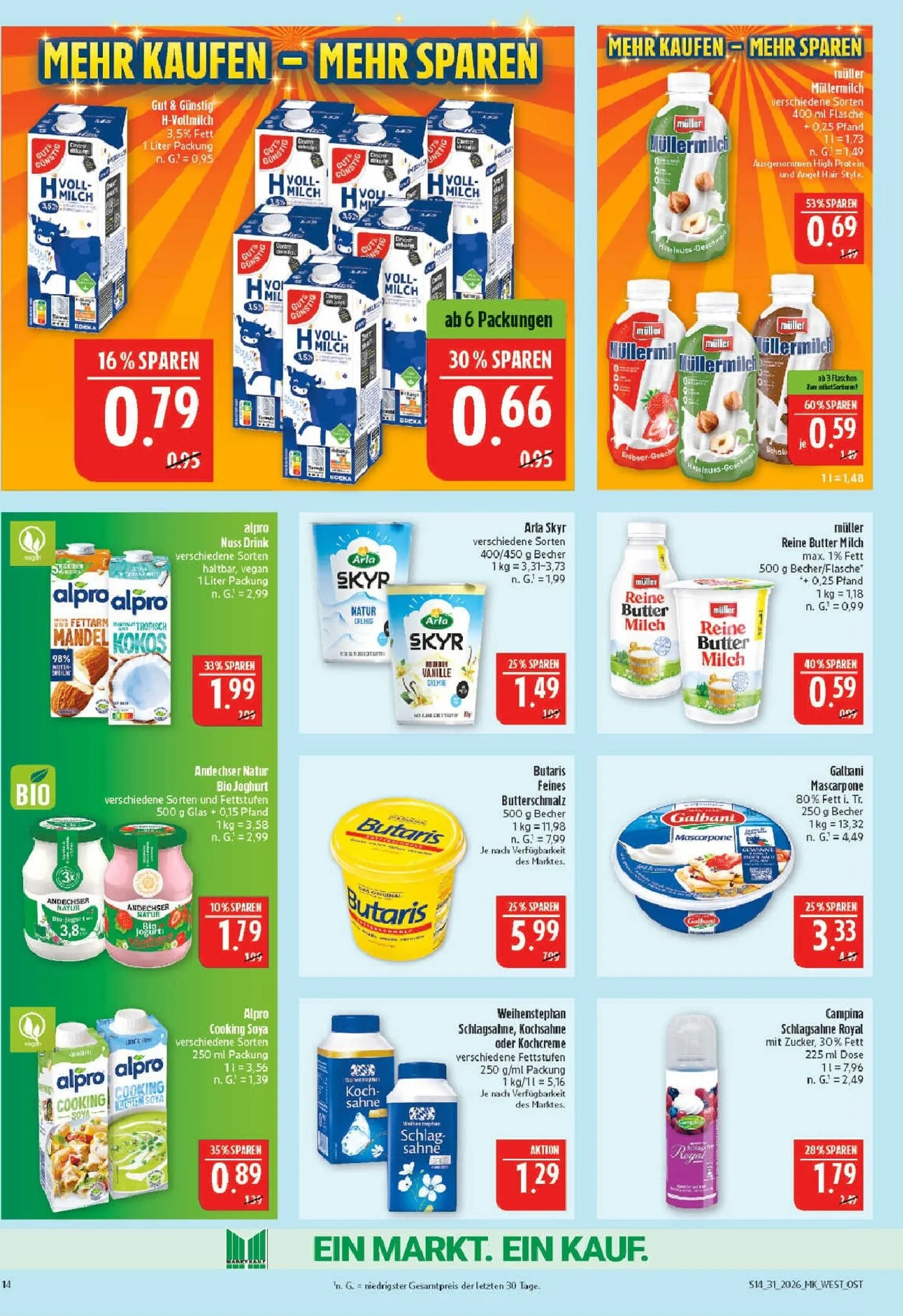 Marktkauf Prospekt nächste Woche – von Montag 27.07.2026 bis Samstag 01.08.2026 von 27. Juli bis 1. August 2026 - Prospekt seite 14