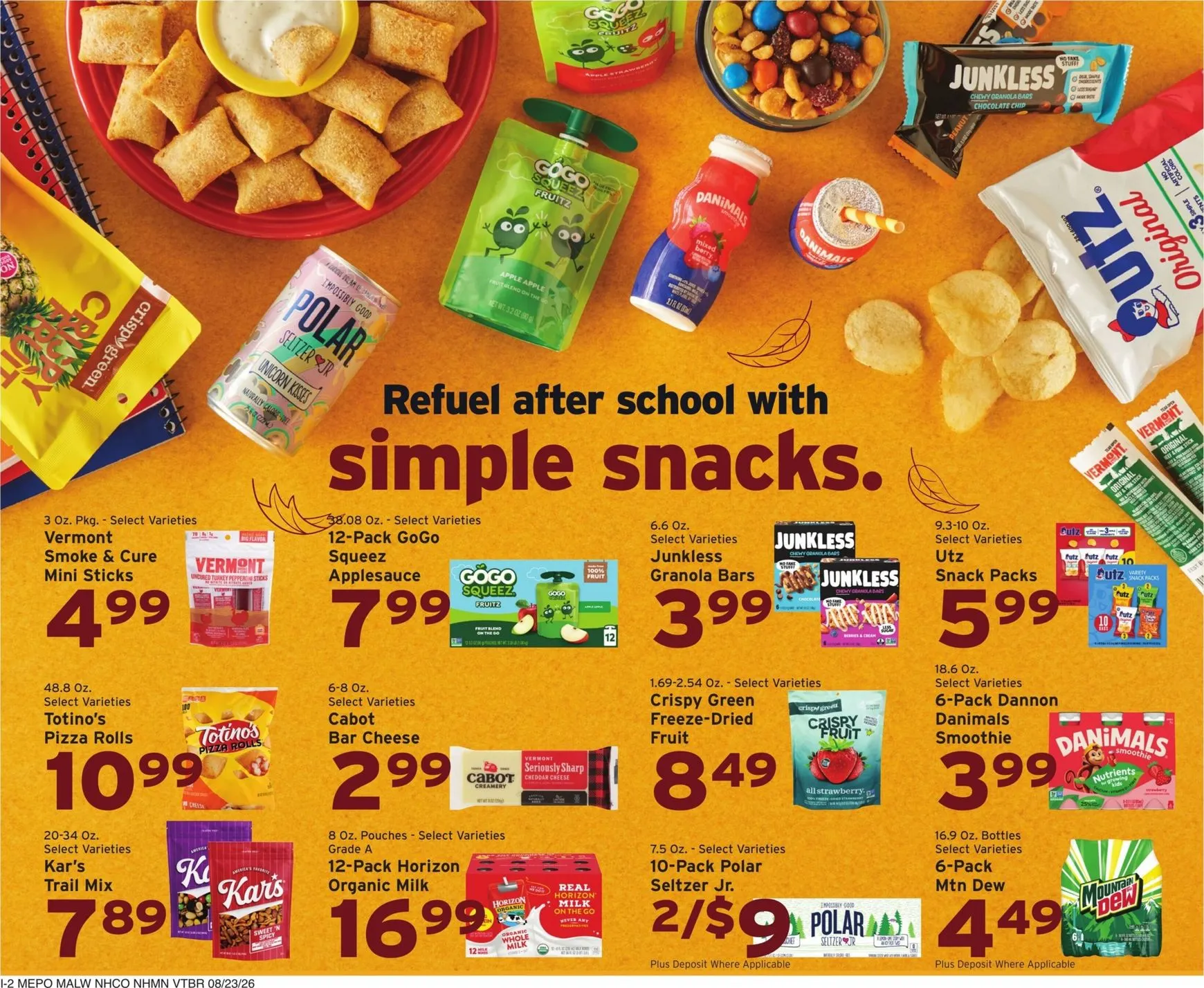 Weekly ad Hannaford Savings you can count on. from August 23 to August 29 2026 - Page 10