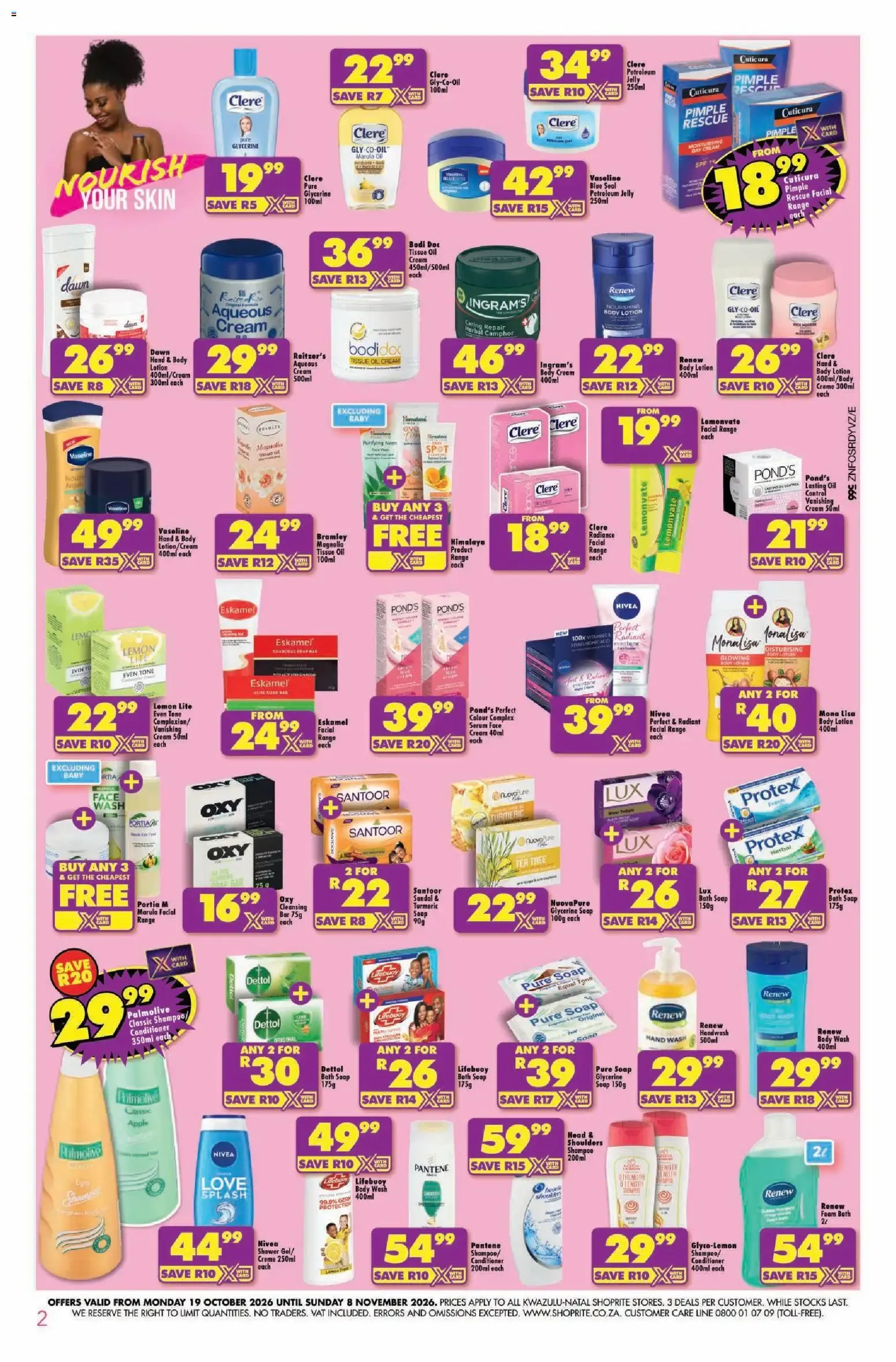 Shoprite Hair and Beauty (19/10/2026 - 08/11/2026) → Online Catalogue from 19 October to 8 November 2026 - Catalogue Page 2