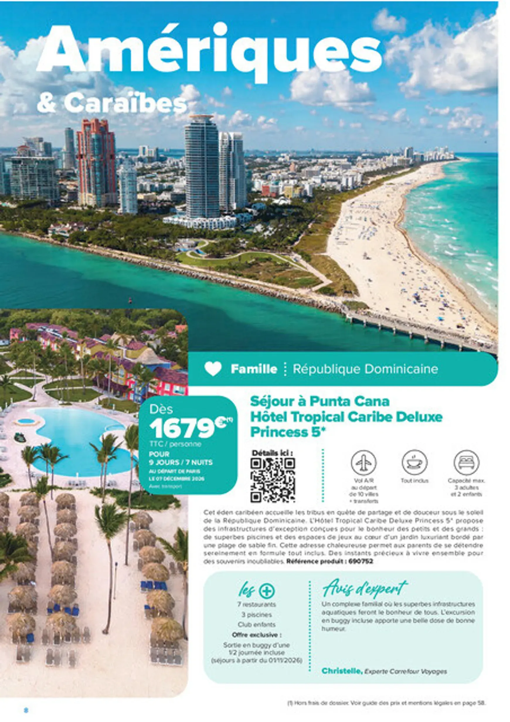 Carrefour Voyages - Créations Voyages (Automne-Hiver 2026-2027) du 1 septembre au 31 mars 2027 - Catalogue page 8