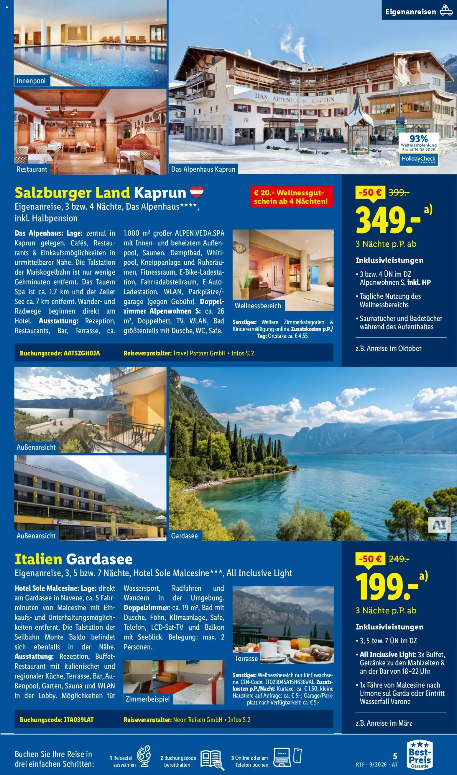 Traumurlaub zum Best-Preis buchen lohnt sich. von 12. September bis 15. Oktober 2026 - Flugblätt seite  5