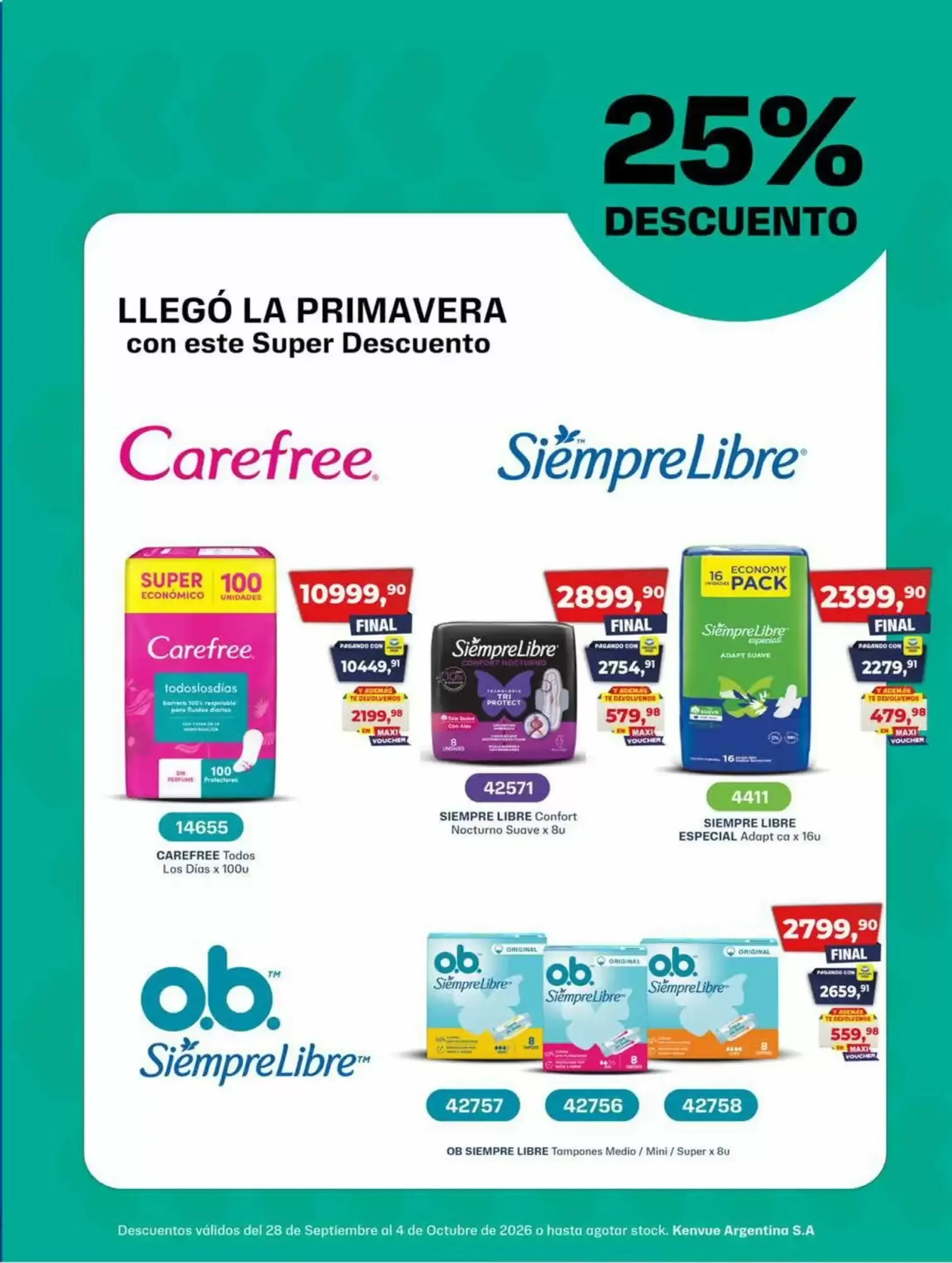 Ofertas de Revista Maxiconsumo semana 41 28 de septiembre al 4 de octubre 2026 - Página 33 del catálogo