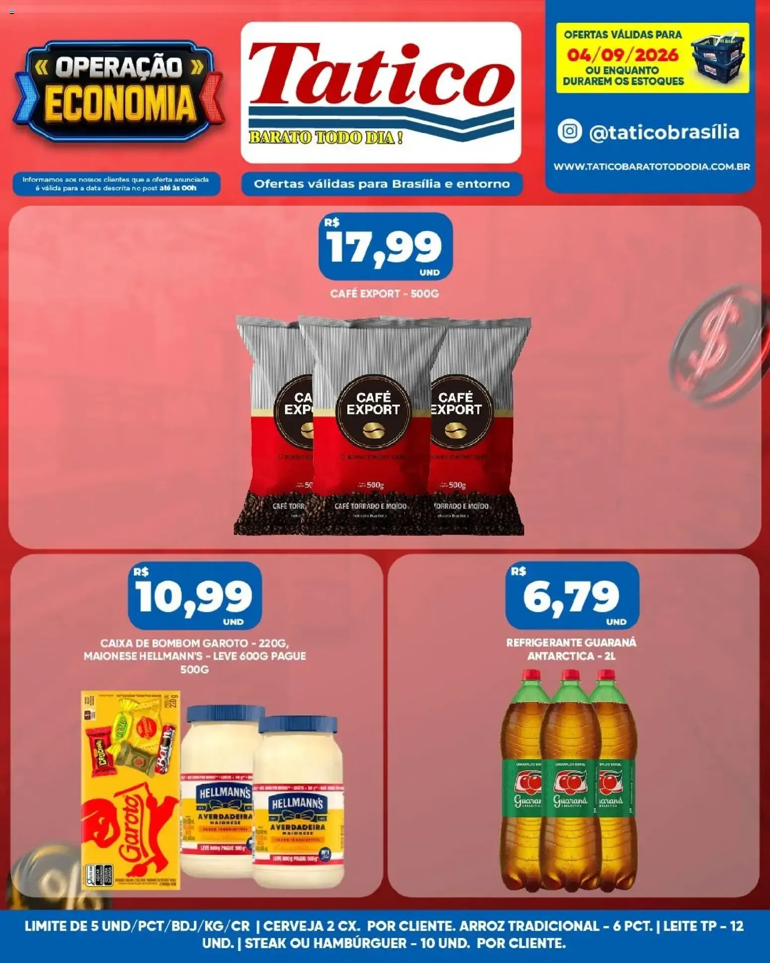 Encarte de Tatico ofertas do Dia de 04/09/2026 | Promoções Online 4 de setembro até 4 de setembro 2026 - Pagina 9