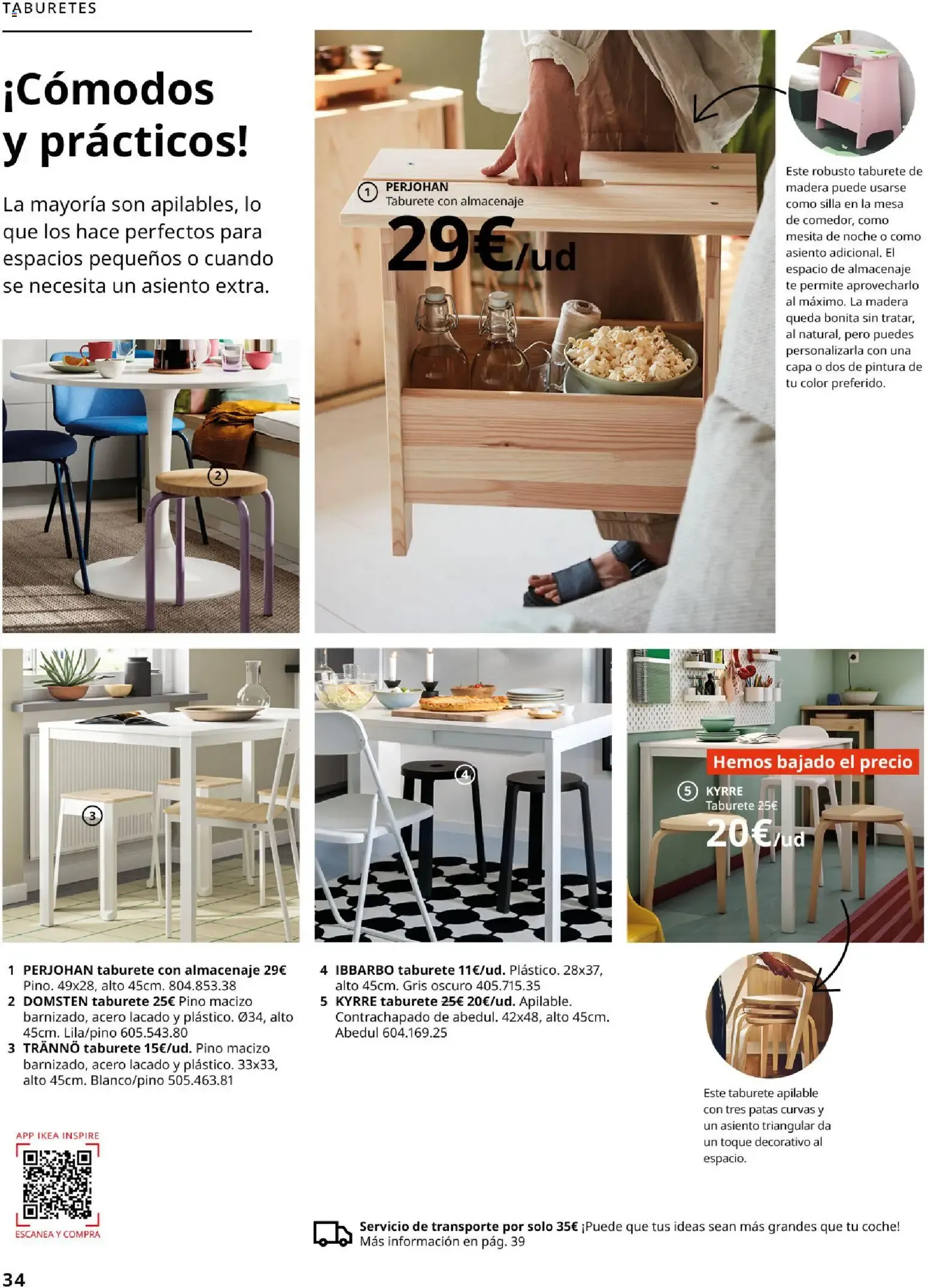 Catálogo de IKEA Comedores 6 de marzo al 31 de agosto 2026 - Página 32