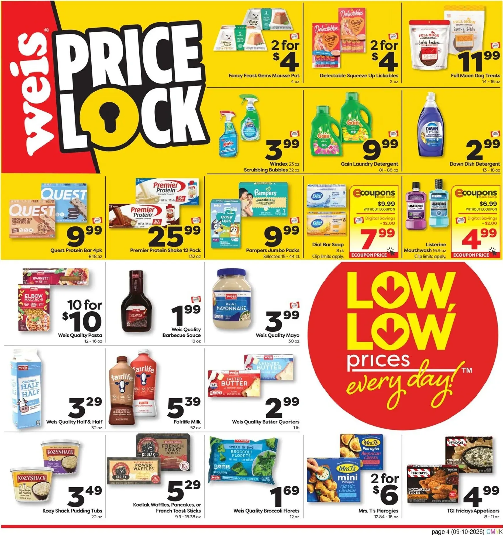 Weekly ad Current Weis Markets - Extended Savings leaflet valid from Thursday 09/10/2026 to Wednesday 09/30/2026 from September 10 to September 30 2026 - Page 4