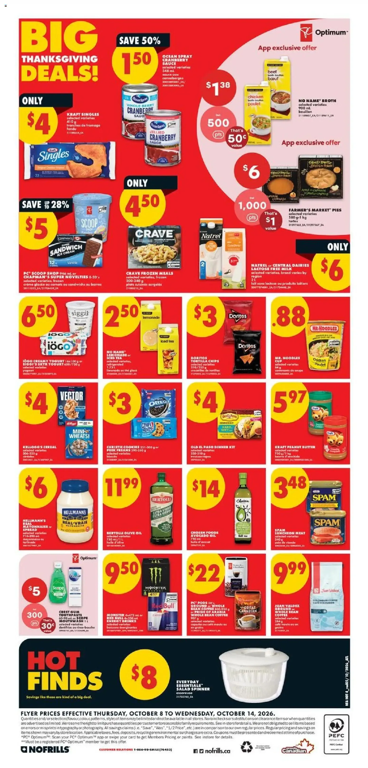 No Frills weekly flyer - NS from Oct 8, 2026 > weekly specials & deals from October 8 to October 14 2026 - flyer page 4