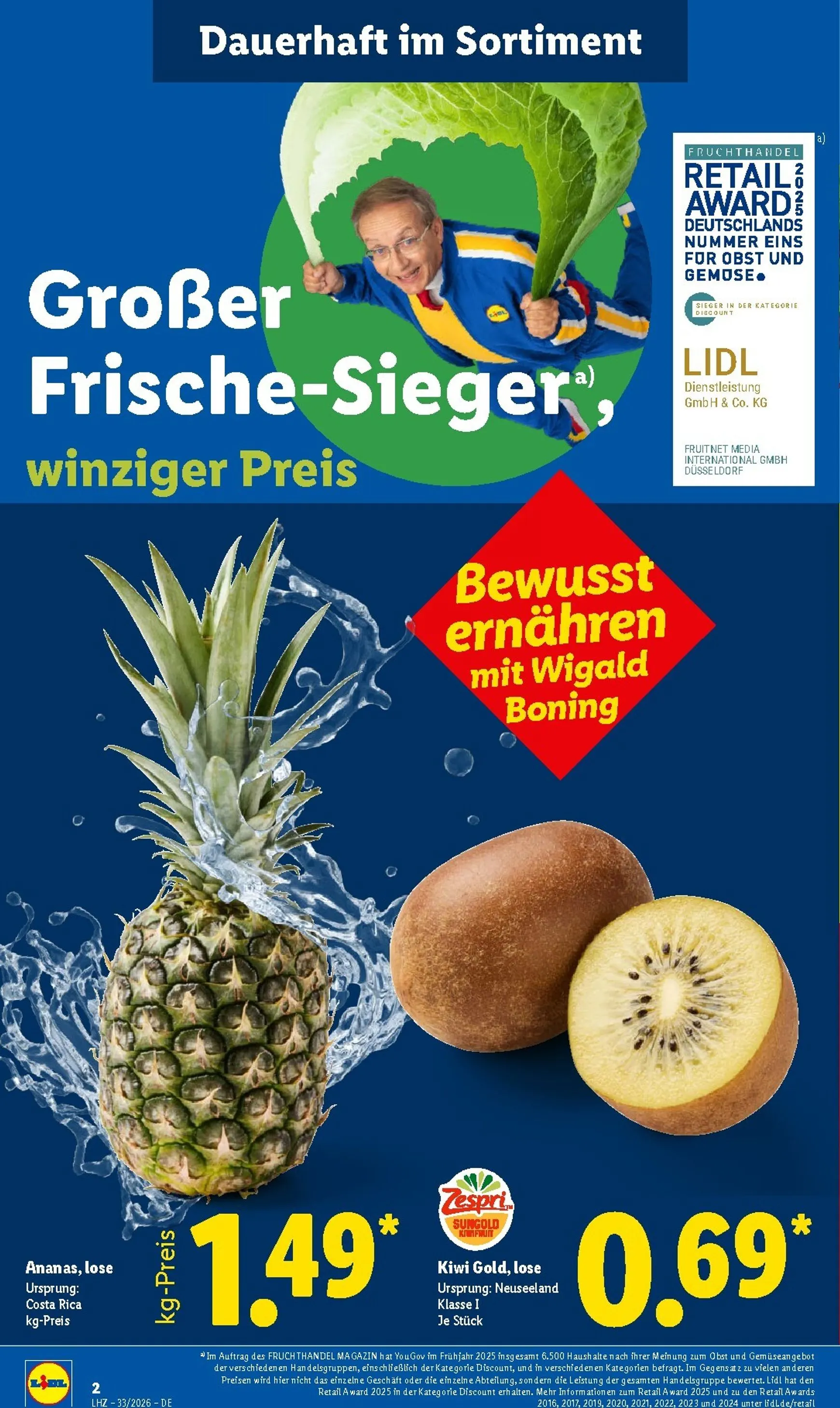 Lidl: Sparen beim Preisführer, Spanische Woche & Sale von 10. August bis 15. August 2026 - Prospekt seite 2