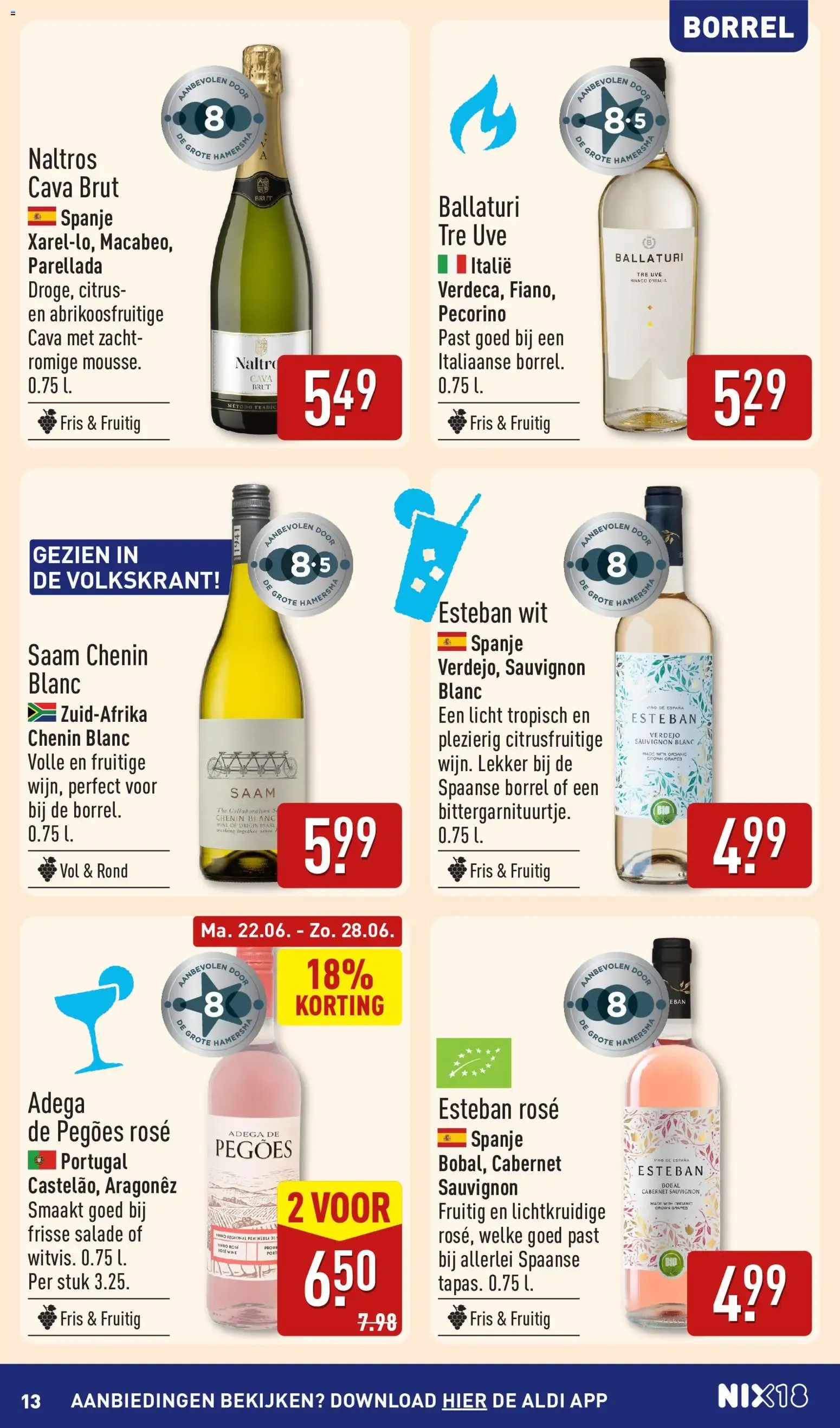 Aldi: Zo Goedkoop Dat Gaan We Vieren! van 22 juni tot 28 juni 2026 - Folder pagina 13