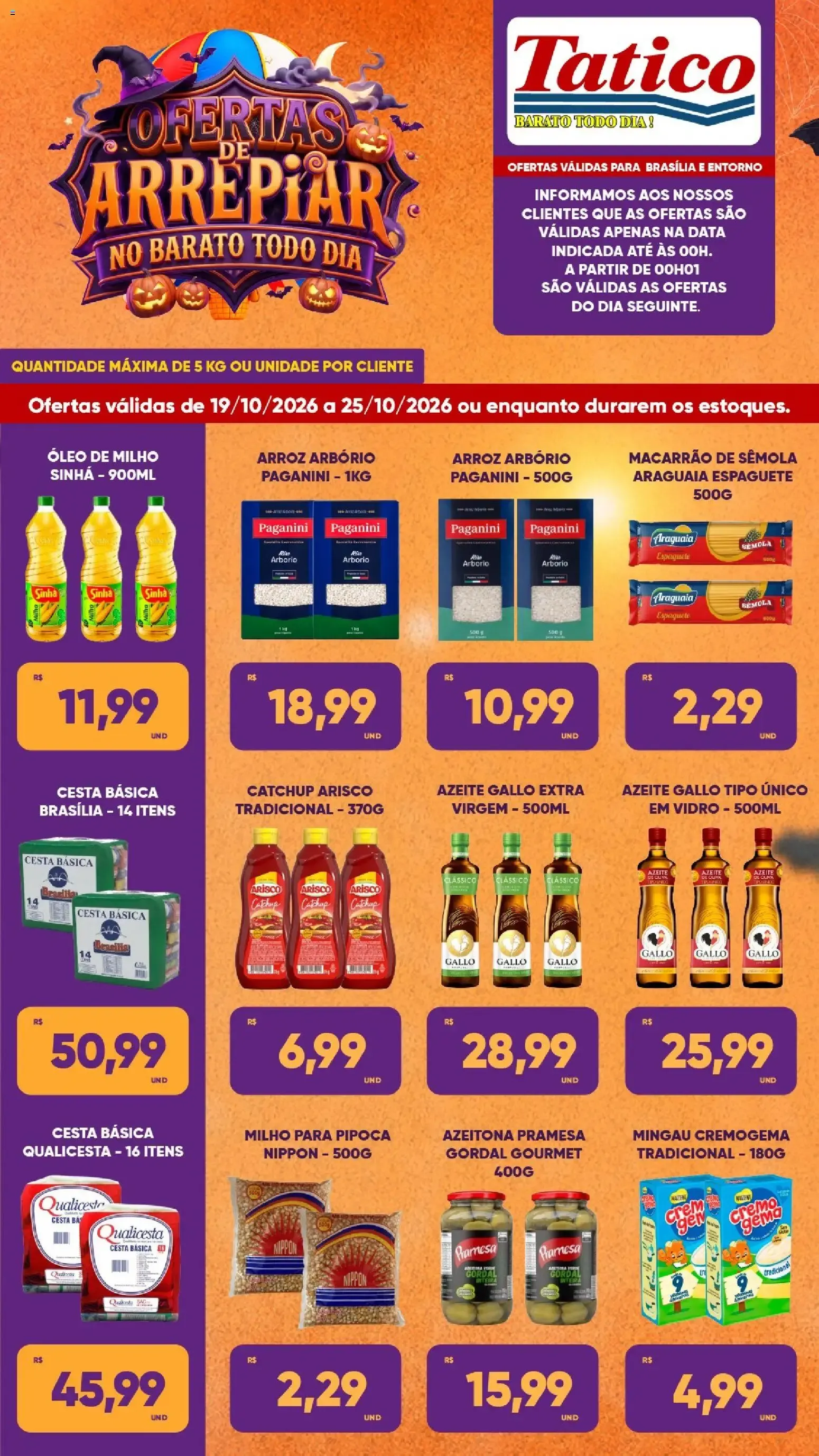 Encarte de Tatico - Ofertas de Arrepiar no Barato Todo Dia! 19 de outubro até 25 de outubro 2026 - Pagina 9