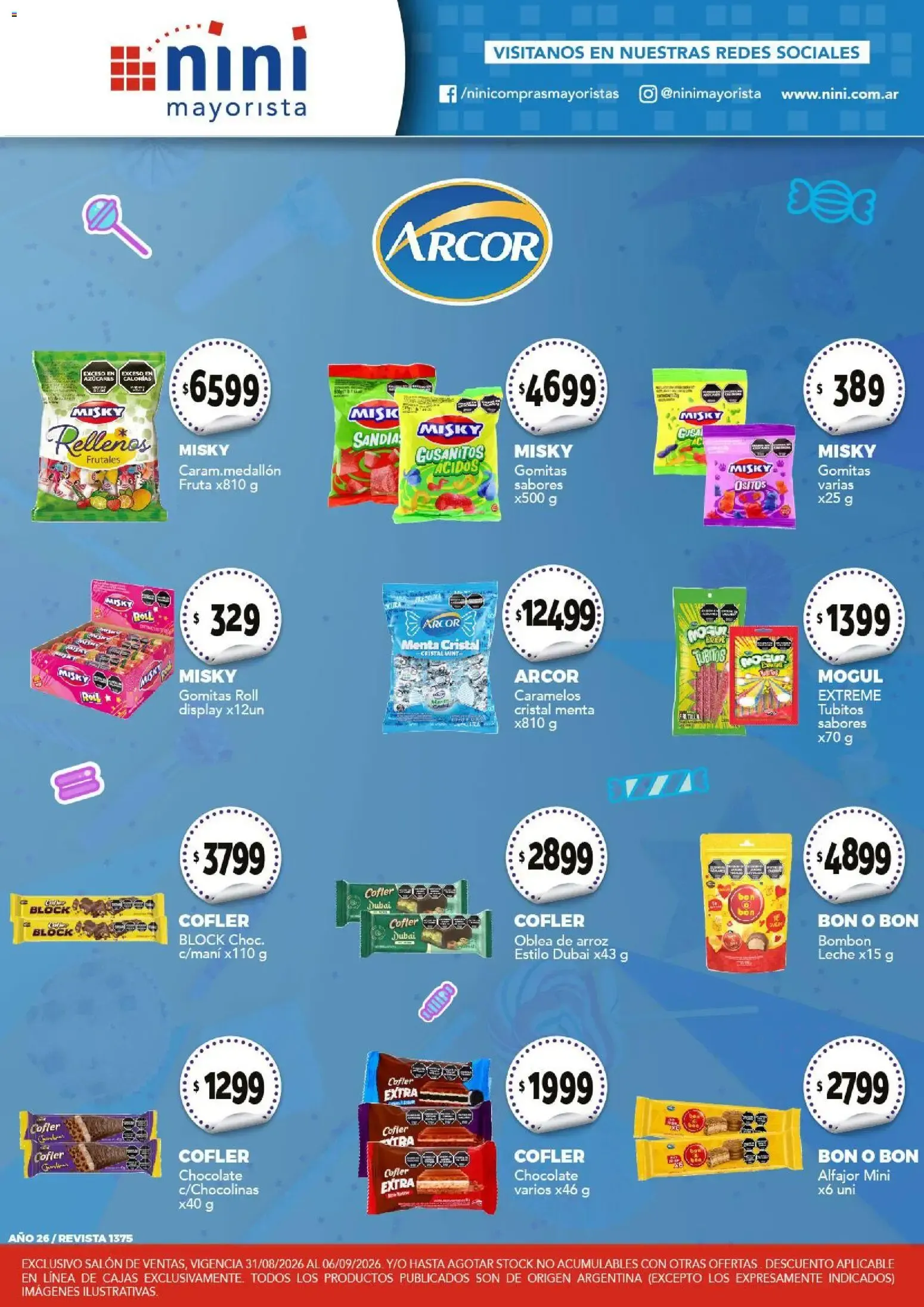 Ofertas de NINI Mayorista catálogo del 31/08/2026 - 06/09/2026 31 de agosto al 6 de septiembre 2026 - Página 36 del catálogo
