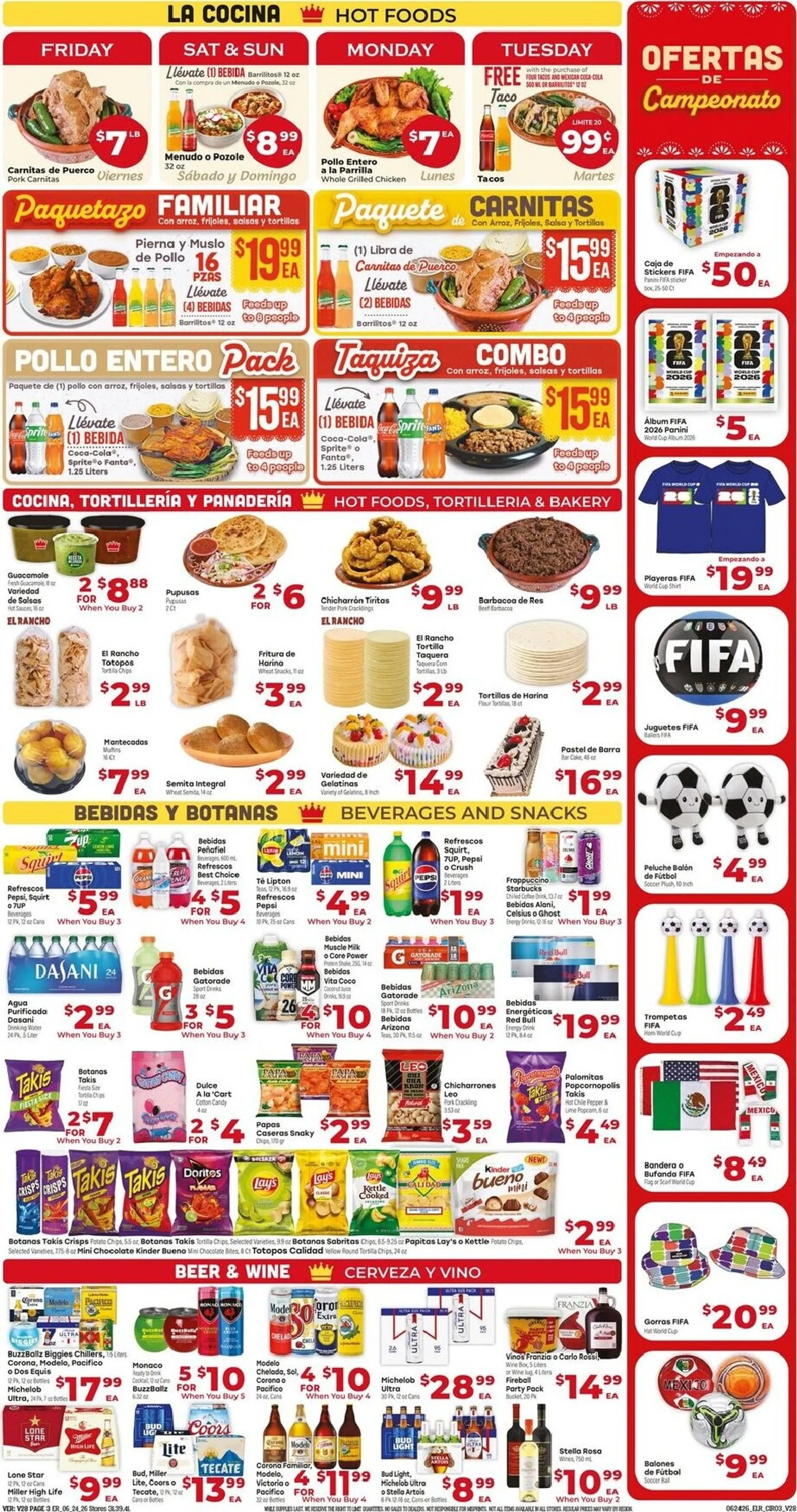 Weekly ad Current El Rancho leaflet valid from Wednesday 06/24/2026 to Tuesday 06/30/2026 from June 24 to June 30 2026 - Page 3