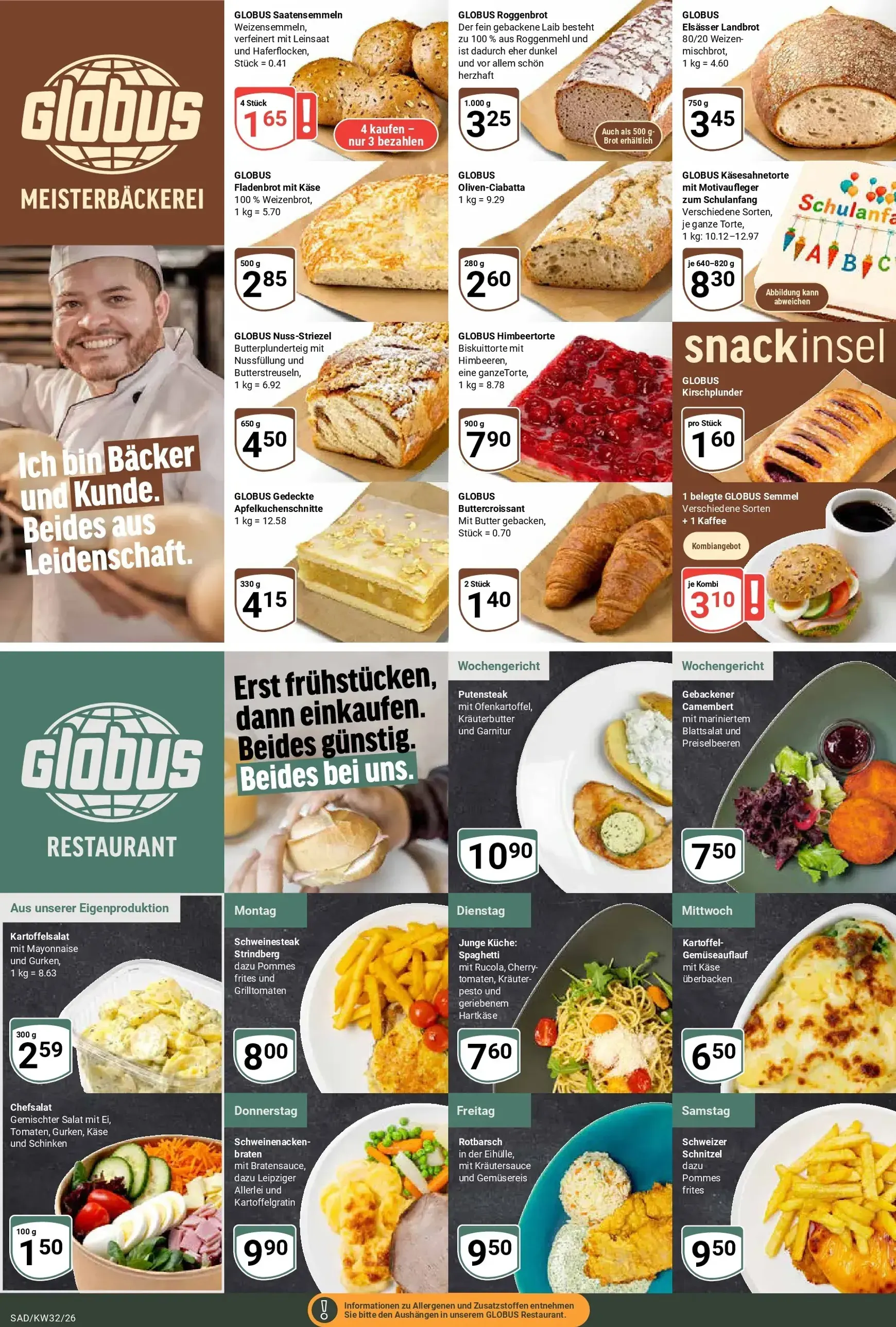 Globus - Schwandorf Prospekt – von Montag 03.08.2026 bis Samstag 08.08.2026 von 3. August bis 8. August 2026 - Prospekt seite 5