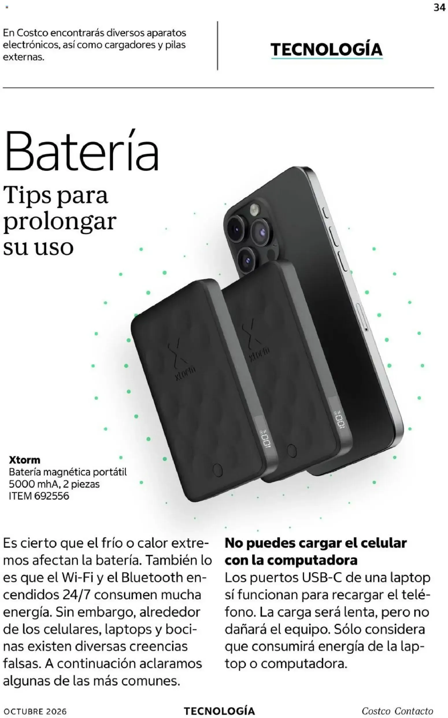 Catálogo de Costco Contacto: Navidad en Costco 1 de octubre al 31 de octubre 2026 - Pagina 34