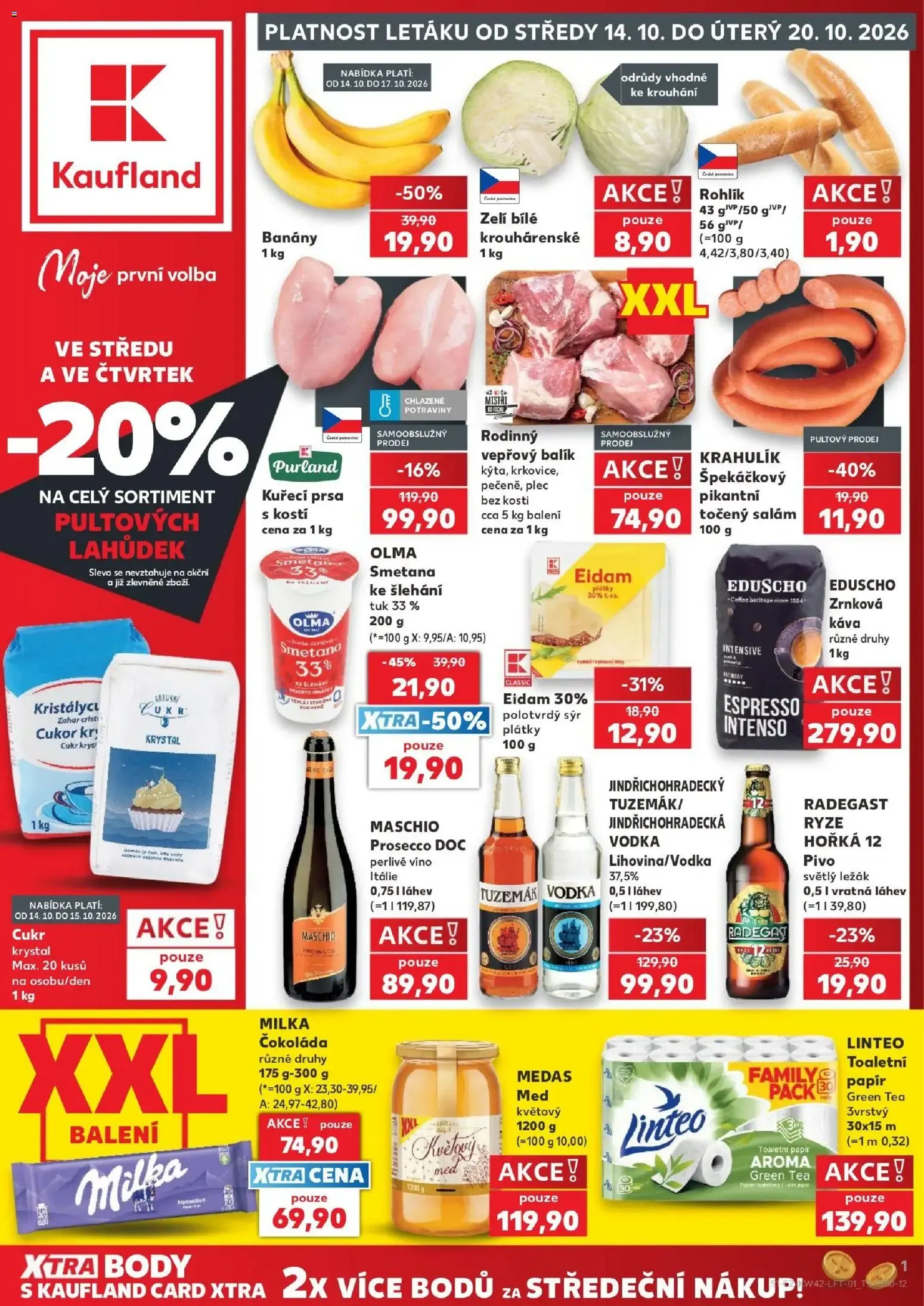 Kaufland leták od 14.10.2026 - Nový na příští týden - 14. října 20. října 2026 - Page 1