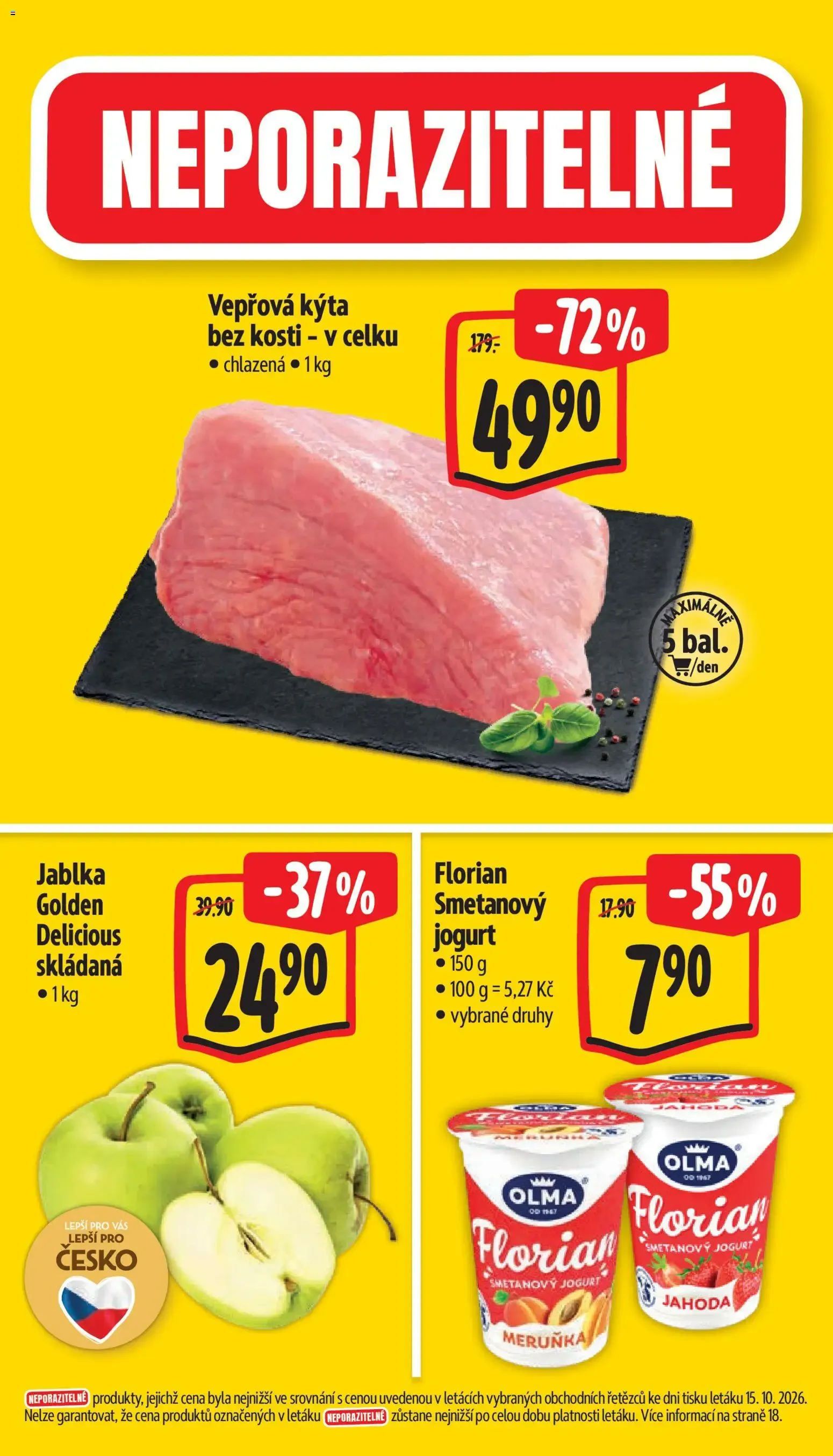 Albert leták - Supermarket Šumperk od 21.10.2026 - Akční leták - 21. října 27. října 2026 - Page 3