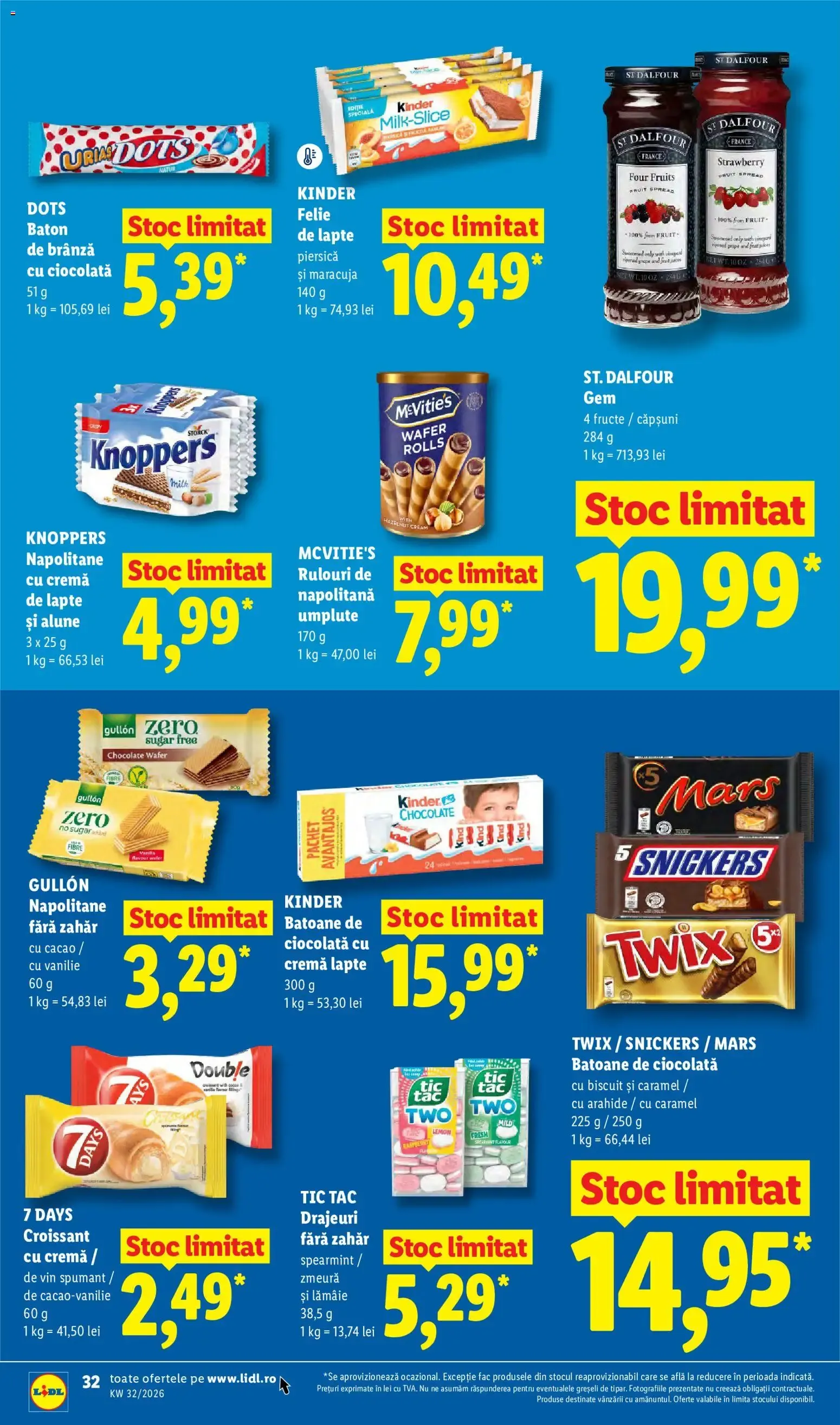 Catalog Catalog LIDL 03.08.2026 - Oferta și Revista online de la 3 august până la 9 august 2026 - Revista Pagina 32