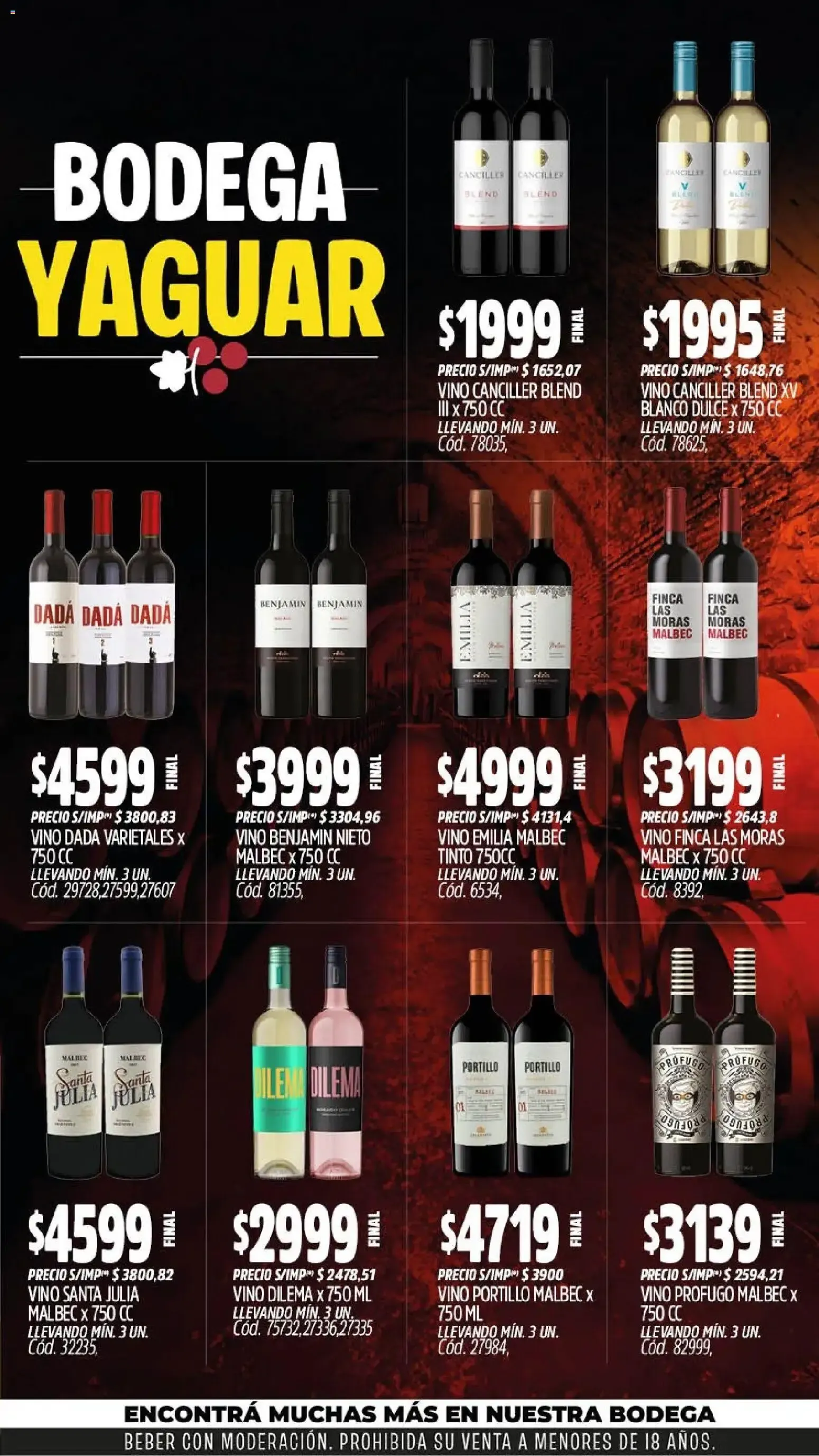 Ofertas de Mayorista Yaguar Agosto Rinde Más! 24 de agosto al 30 de agosto 2026 - Página 4 del catálogo