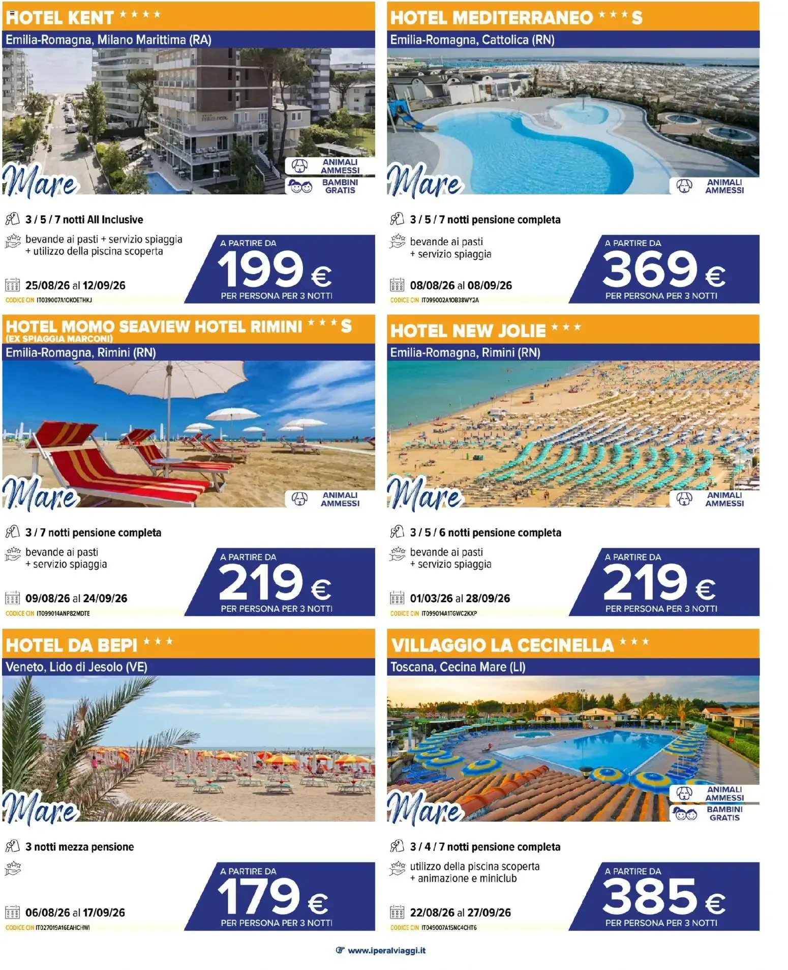 Iperal Viaggi - Oferta Grupotel Playa Club da 29 luglio a 2 settembre di 2026 - Pagina del volantino 2
