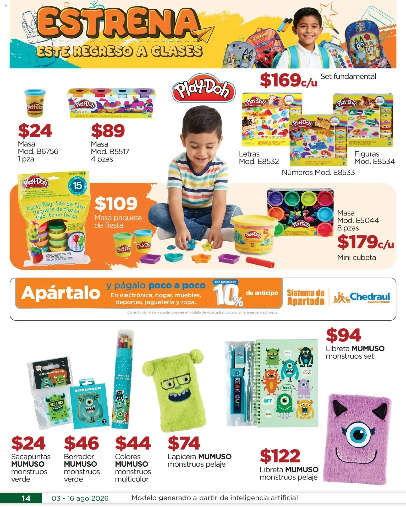Catálogo de Llegan los ofertones del verano Chedraui 3 de agosto al 16 de agosto 2026 - Pagina 14
