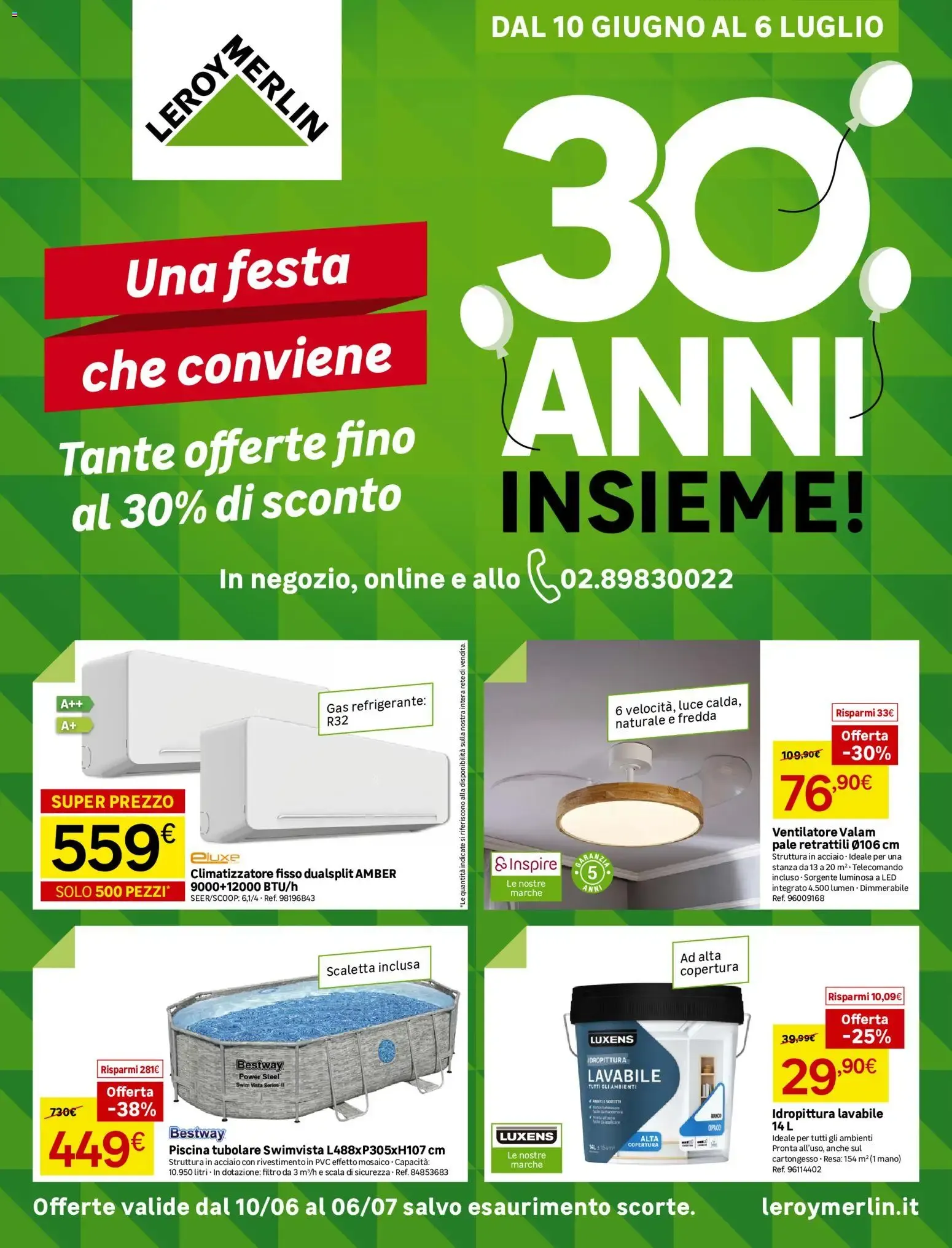 Leroy Merlin: 30 ANNI INSIEME!