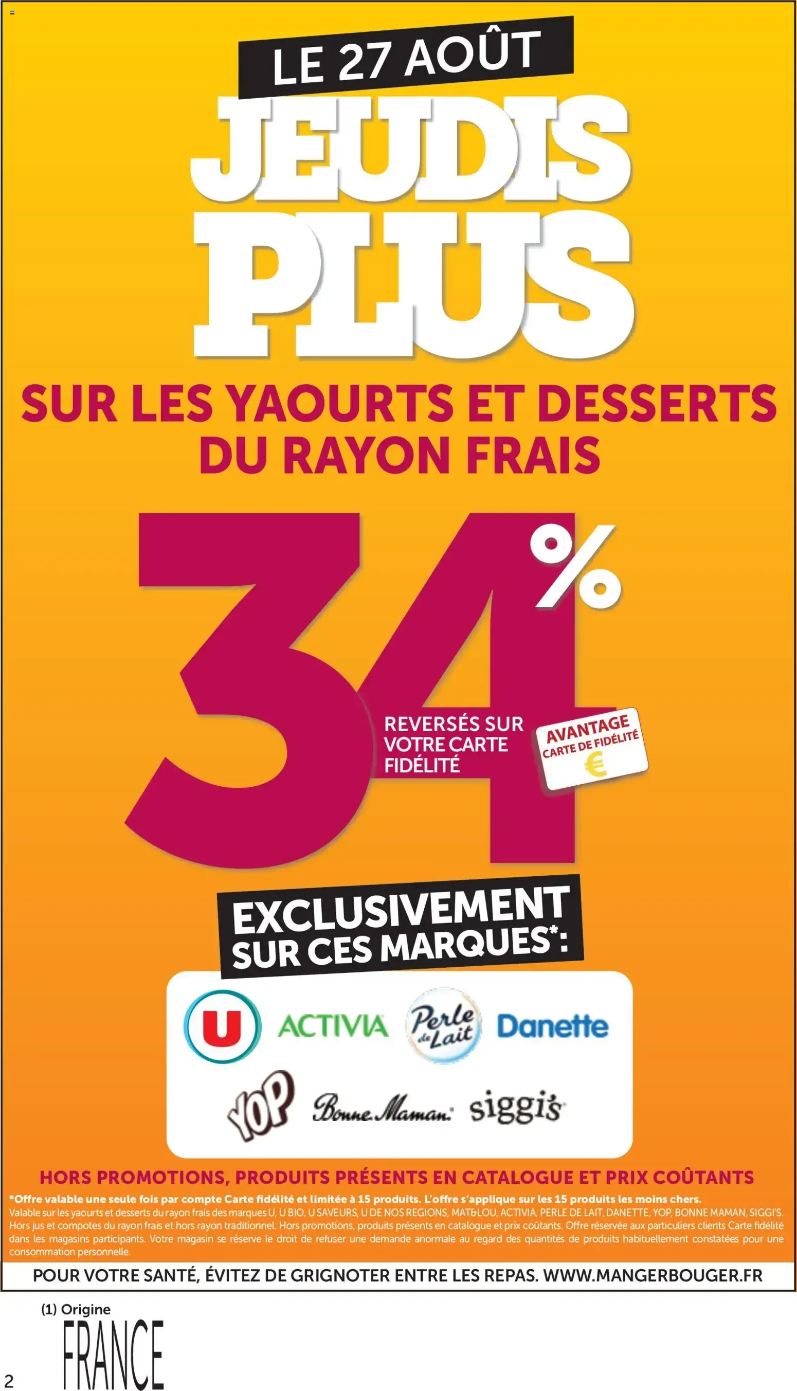 bi1 Catalogue Maxi Marché à partir du 25/08/2026 - promo en ligne du 25 août au 6 septembre 2026 - Catalogue page 2