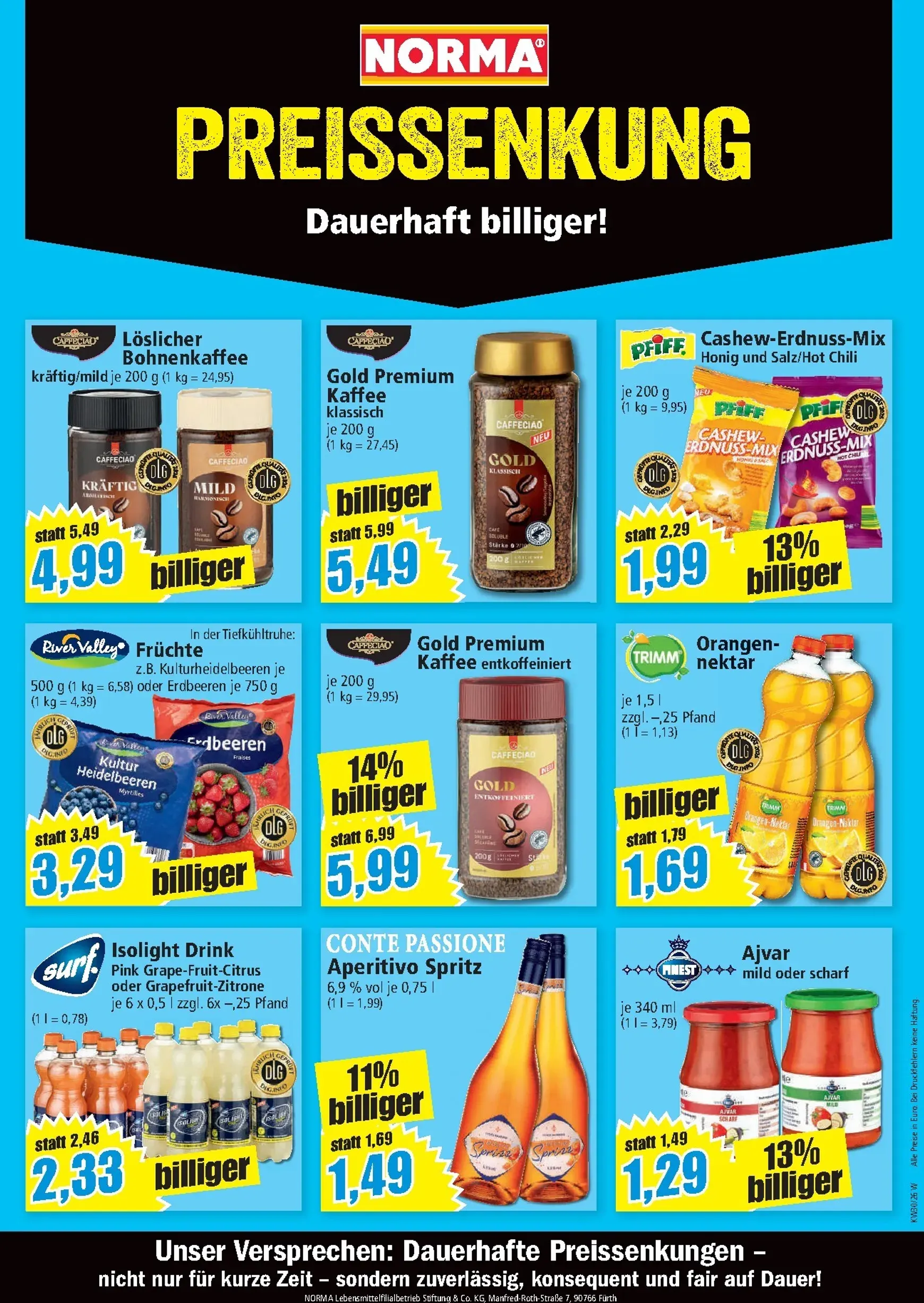 Norma - Mehr fürs Geld von 31. August bis 5. September 2026 - Prospekt seite 22