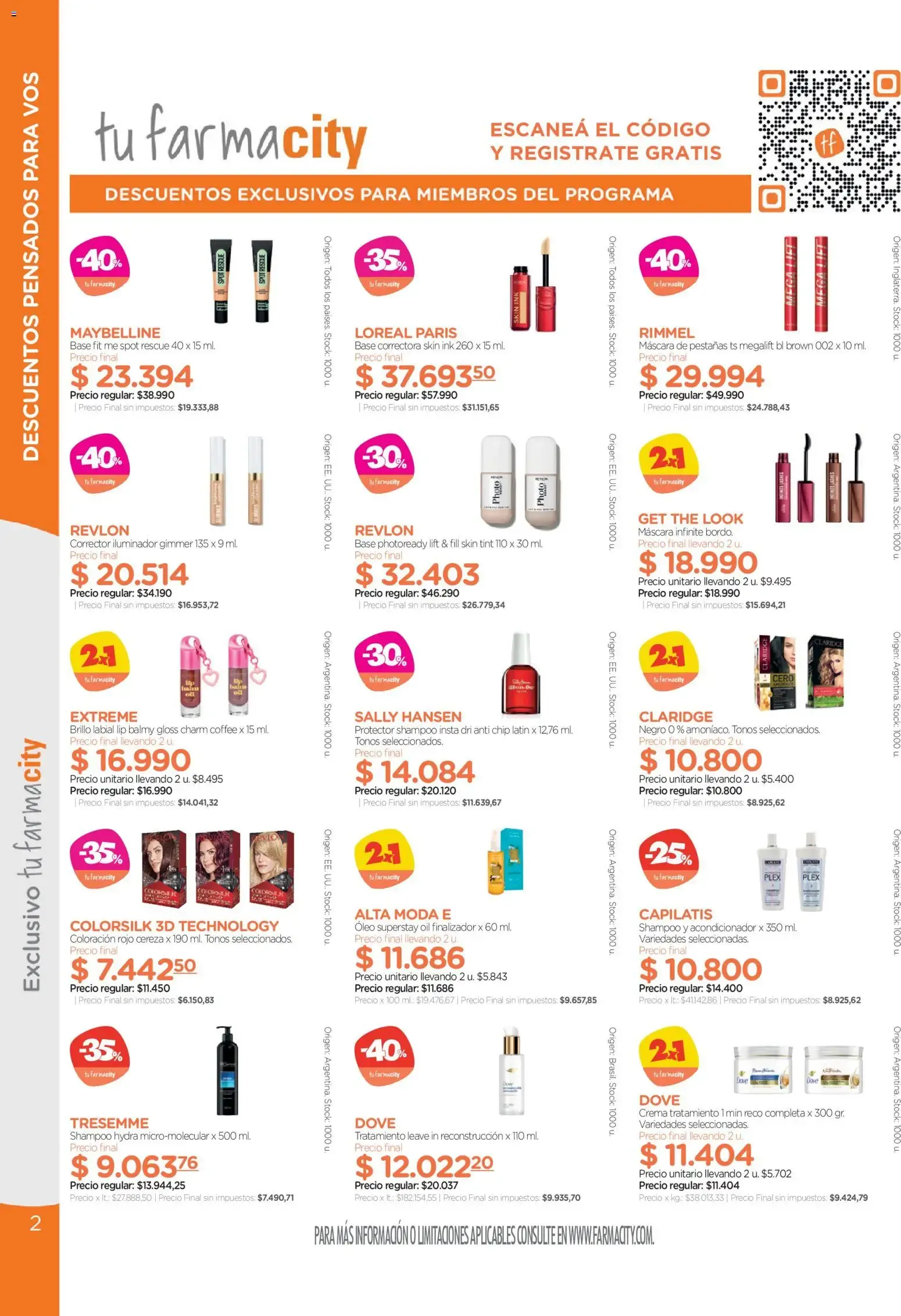 Ofertas de SEMANA tu farmacity 22 de octubre al 30 de octubre 2026 - Página 2 del catálogo