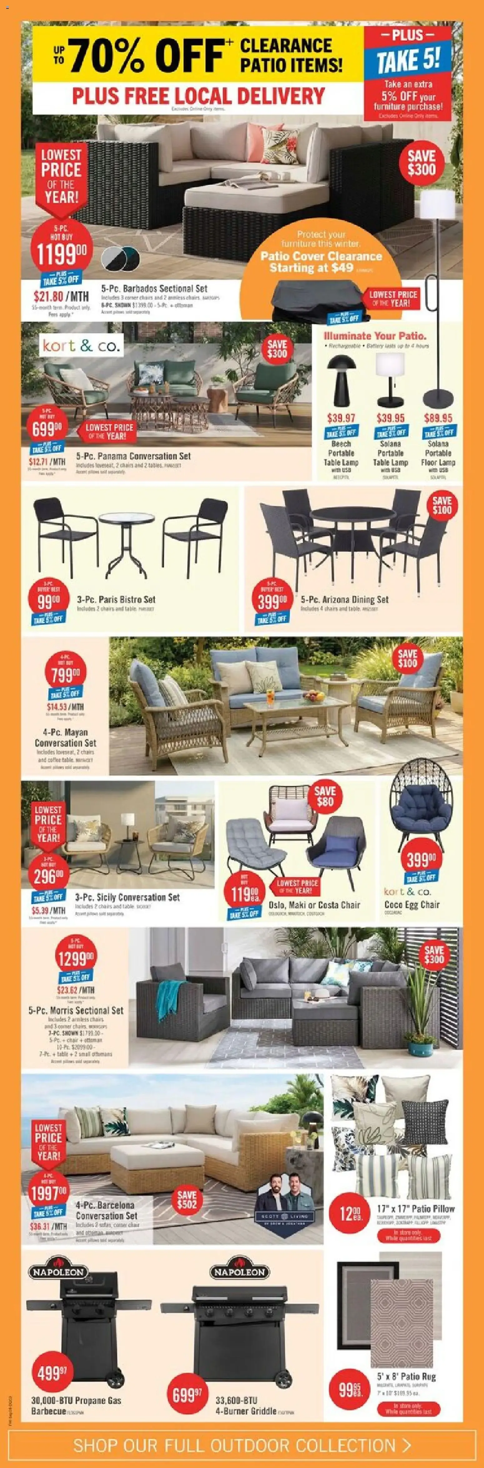 The Brick - Tent Sale Specials: Saving You More from September 18 to September 24 2026 - flyer page 10