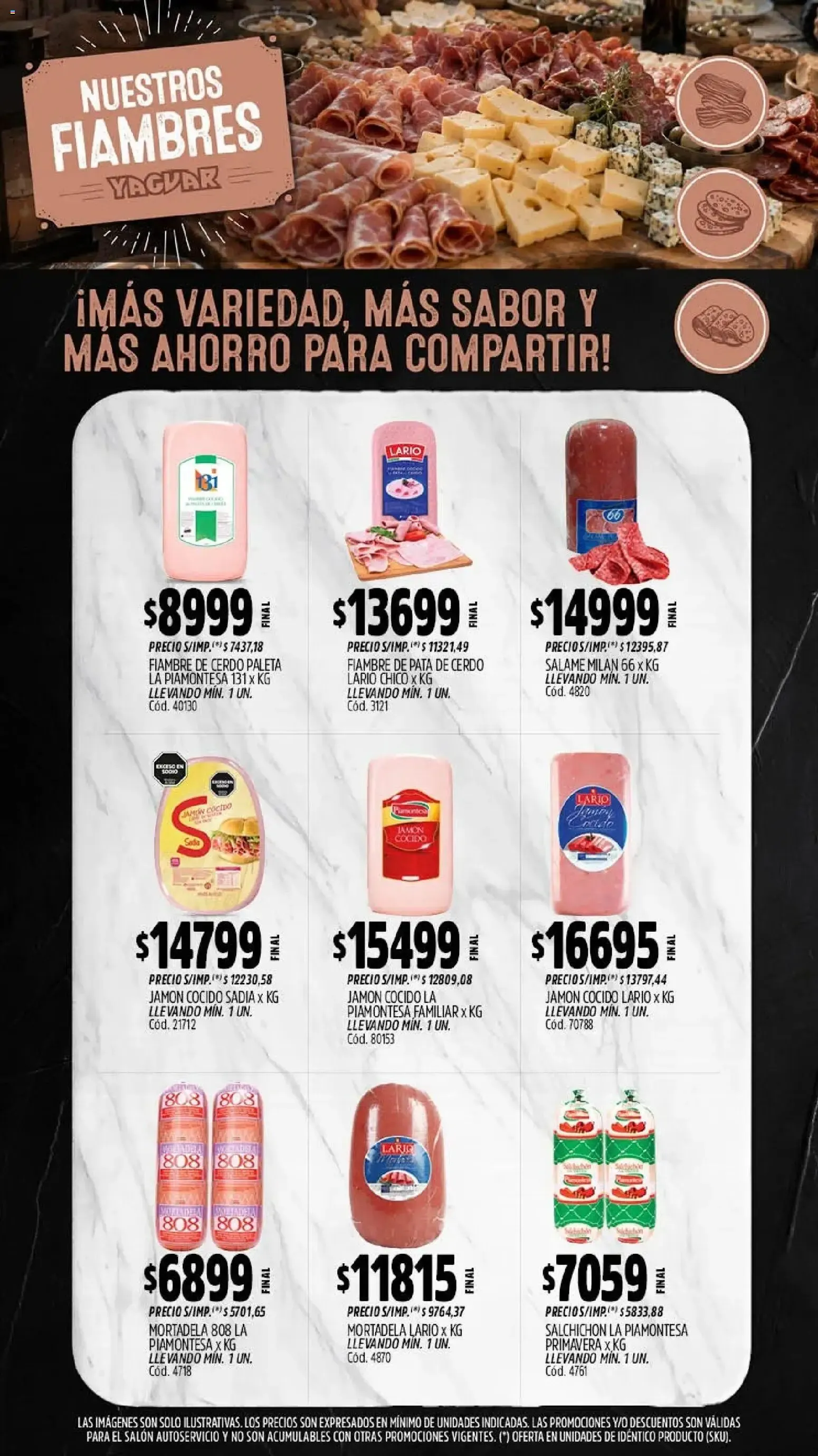 Ofertas de Mayorista Yaguar: Ofertas Salvajes en Misiones 3 de agosto al 9 de agosto 2026 - Página 9 del catálogo
