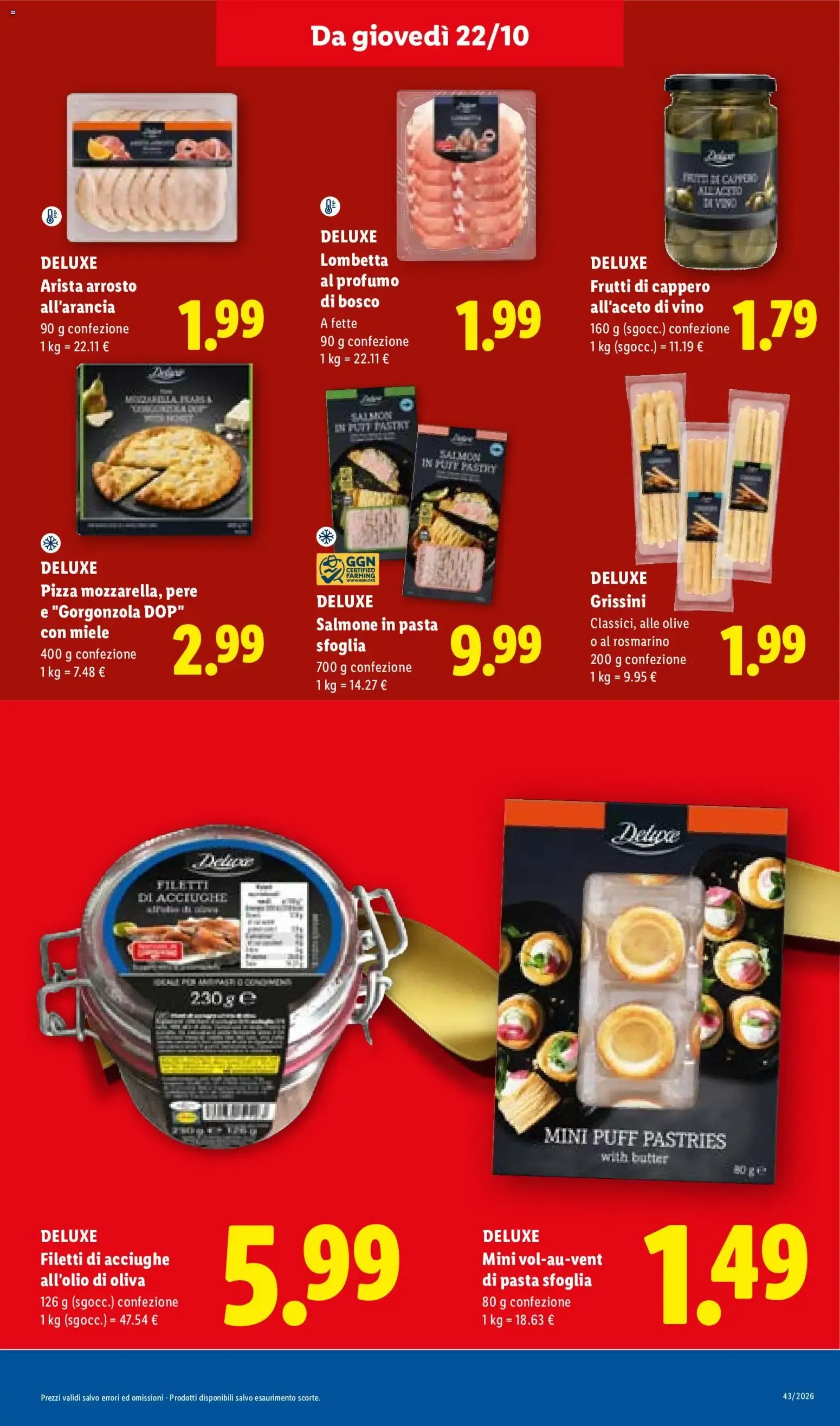 Lidl: Piccoli Prezzi, Grande Qualità da 22 ottobre a 28 ottobre di 2026 - Pagina del volantino 19