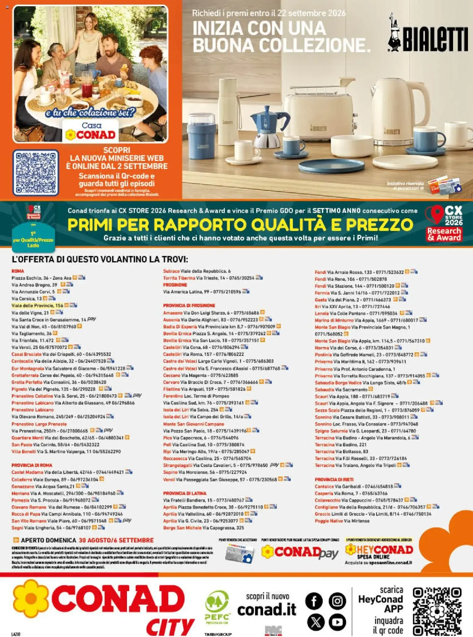 Conad City - I NUMERI 1 da 26 agosto a 6 settembre di 2026 - Pagina del volantino 16